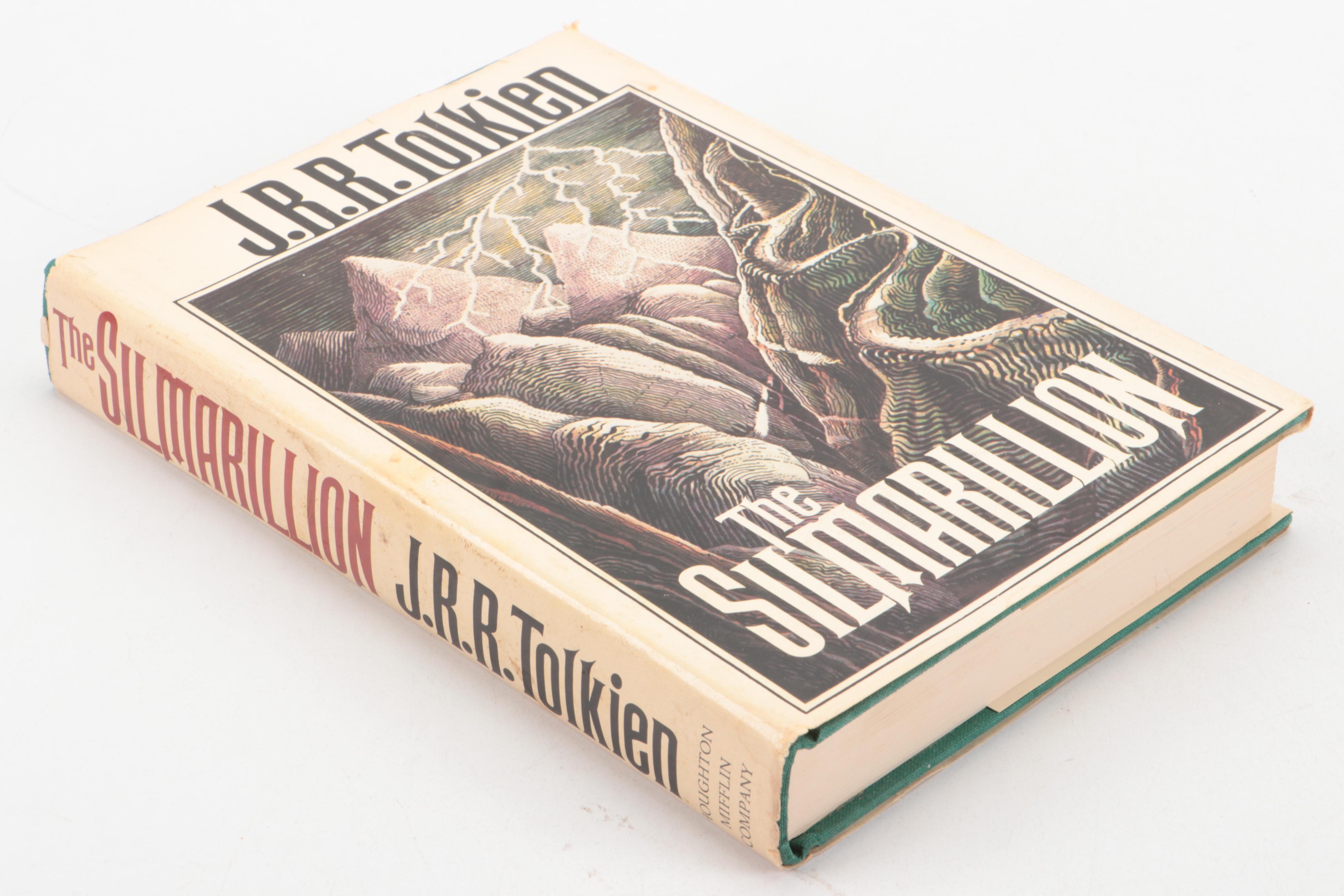 First American Printing "The Silmarillion" by J. R. R. Tolkien with Map, 1977