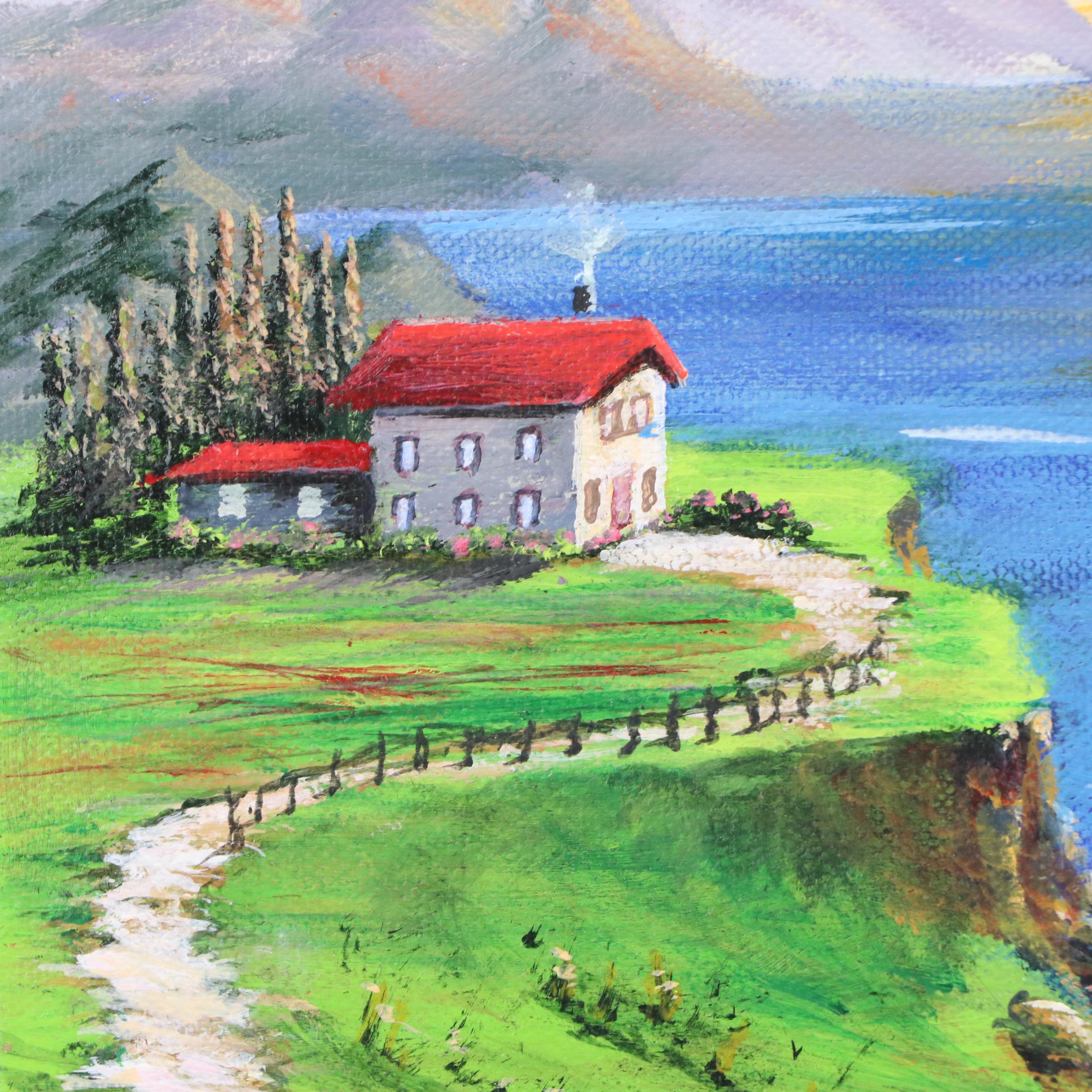 G. Parva Acrylic Landscape Painting