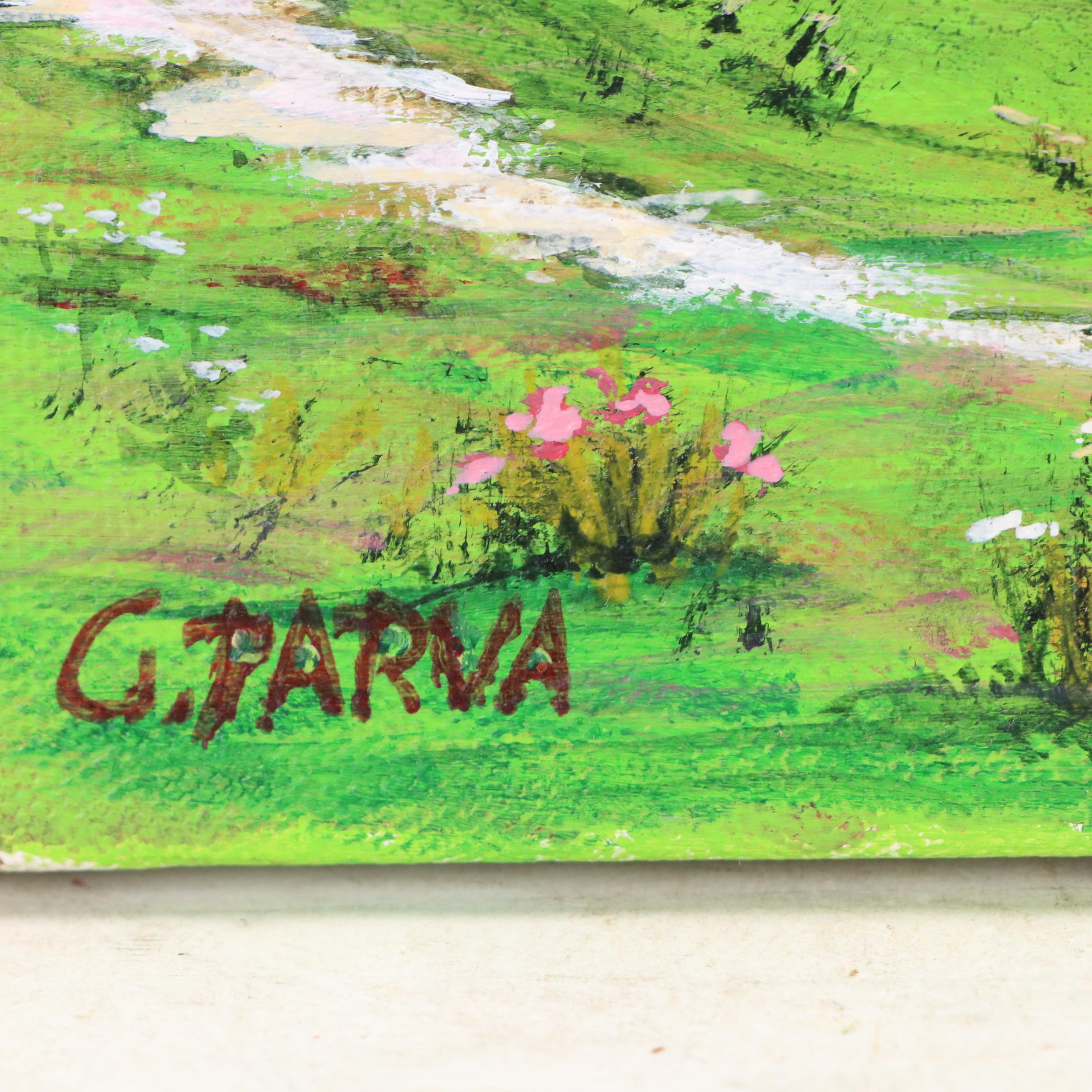 G. Parva Acrylic Landscape Painting