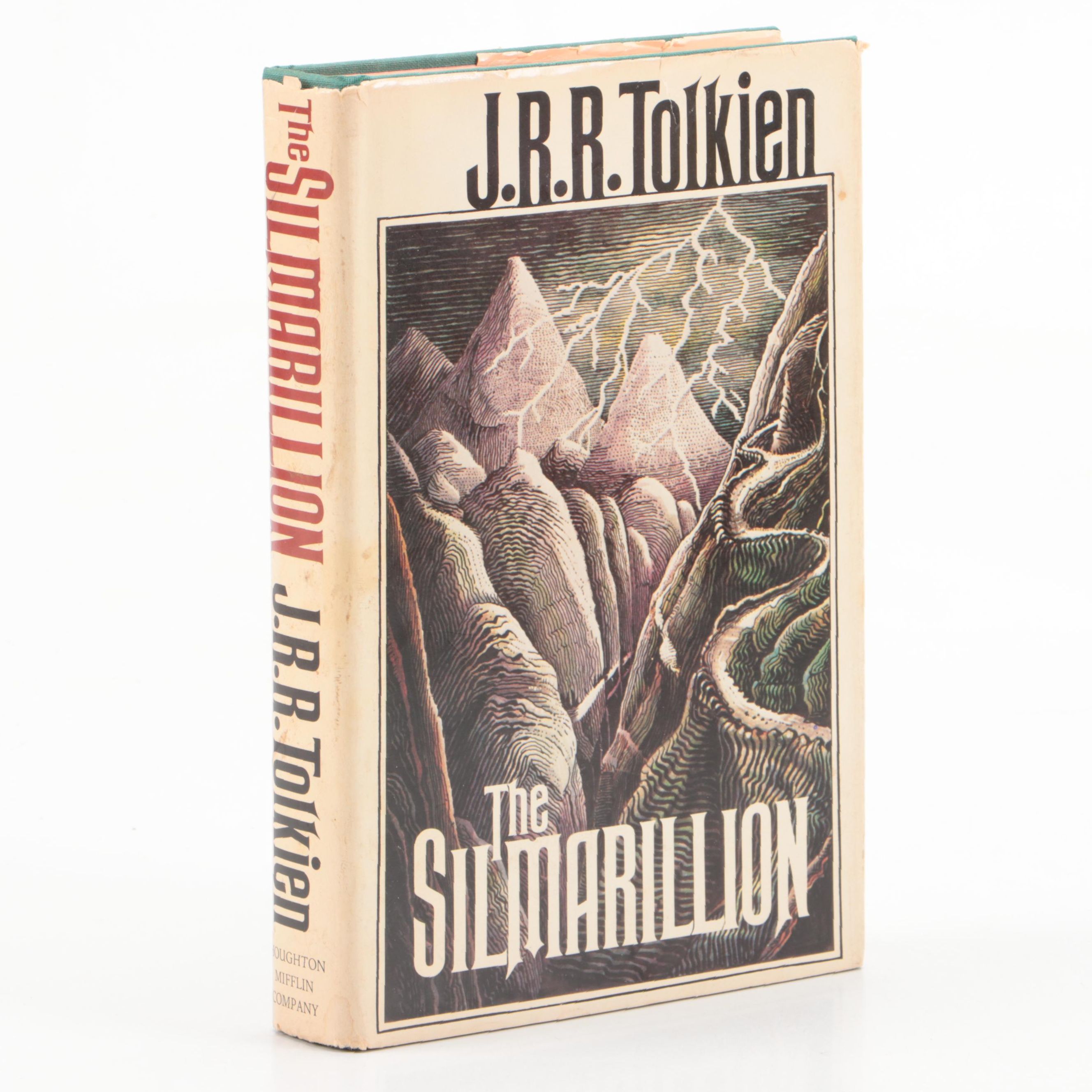 First American Printing "The Silmarillion" by J. R. R. Tolkien with Map, 1977