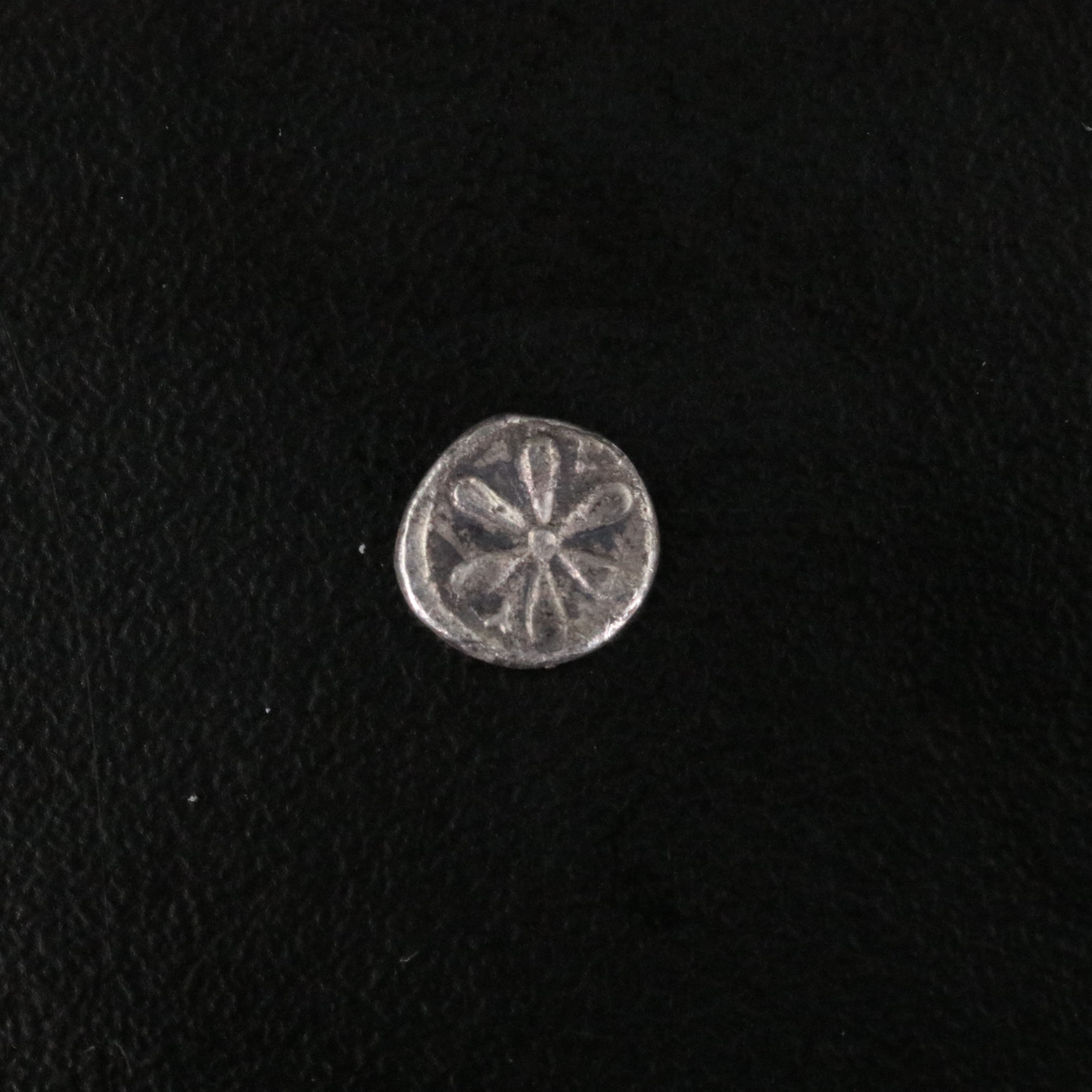 Ancient Aeolis, Kyme AR Hemiobol Coin, ca. 350 B.C.