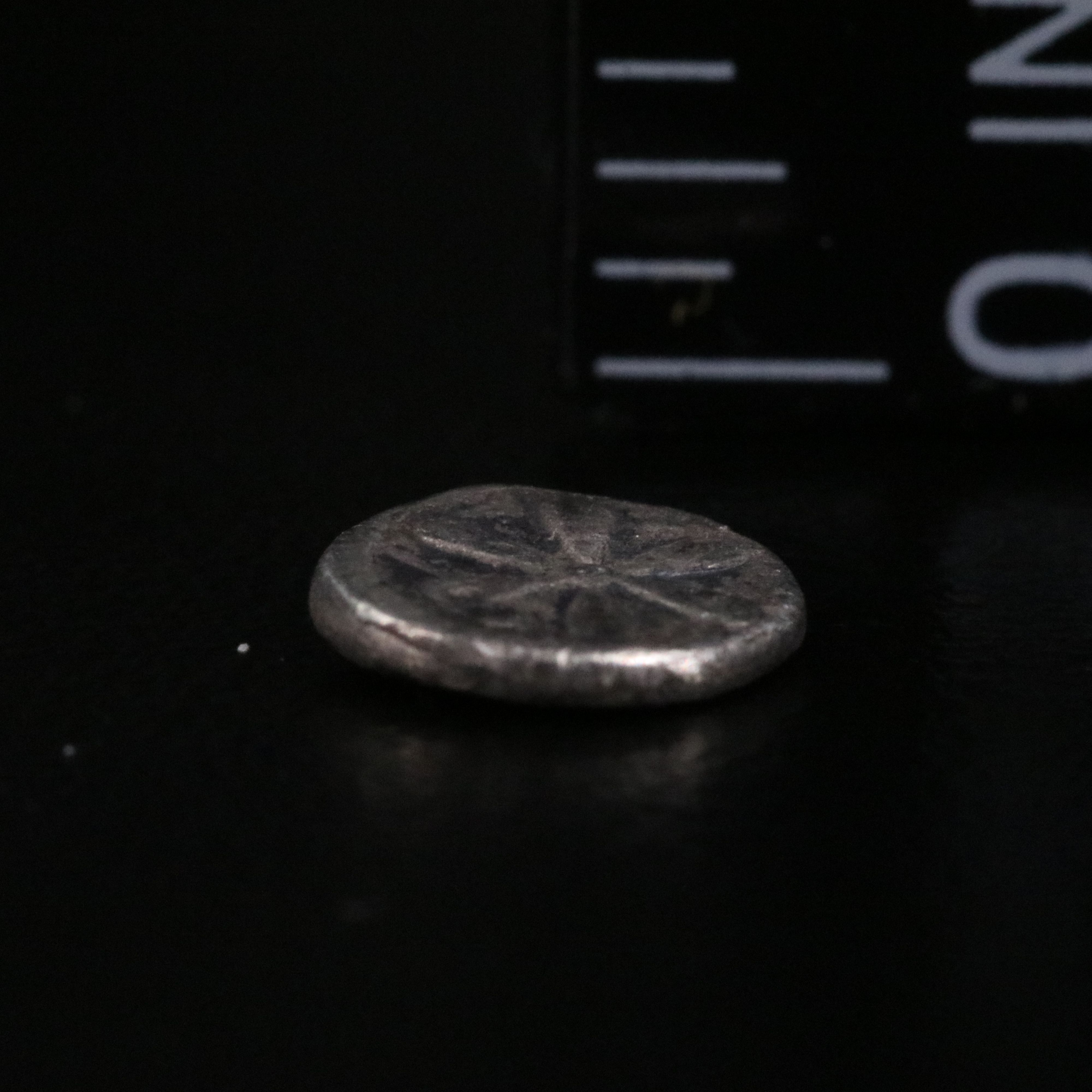 Ancient Aeolis, Kyme AR Hemiobol Coin, ca. 350 B.C.