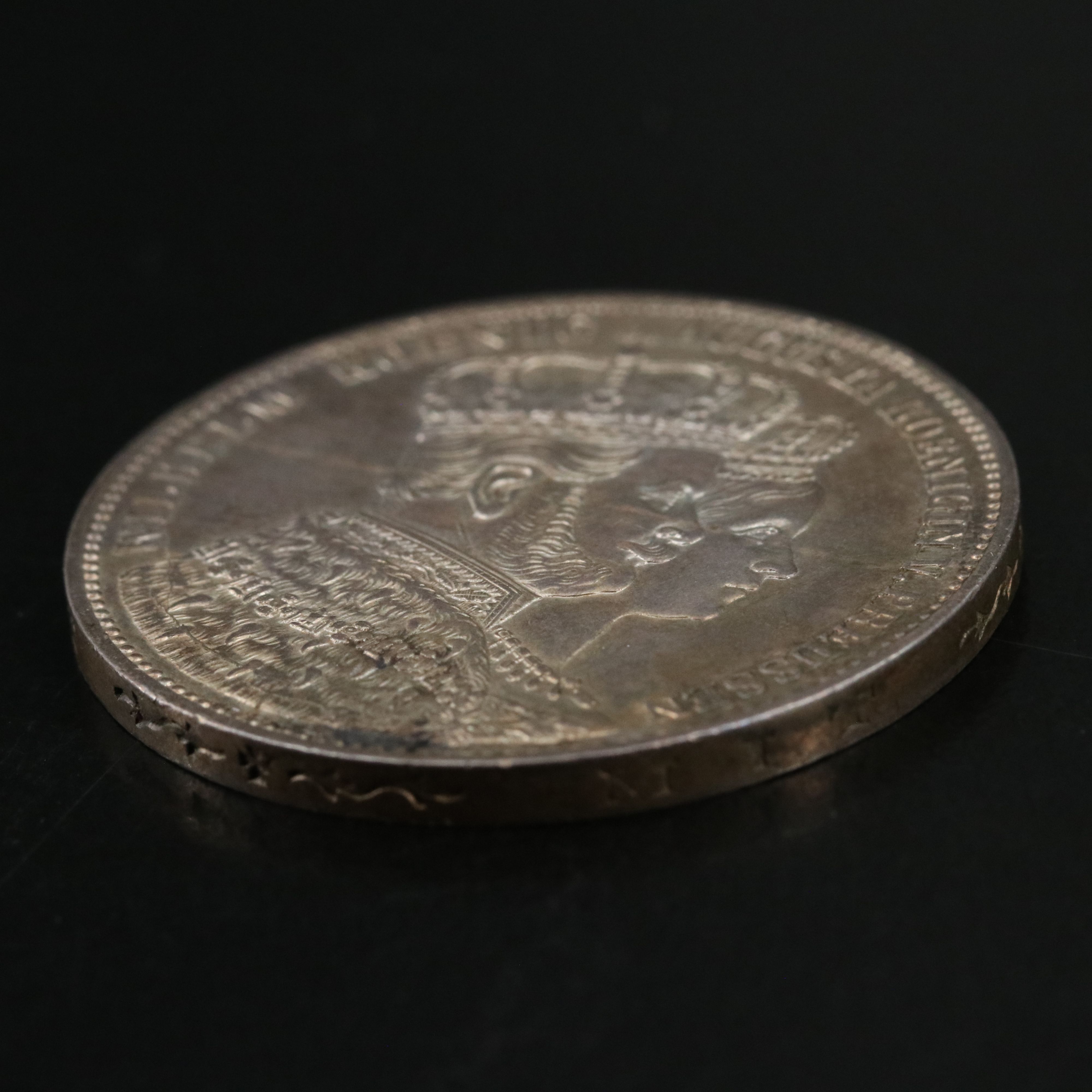 1861 Prussia Coronation  Thaler