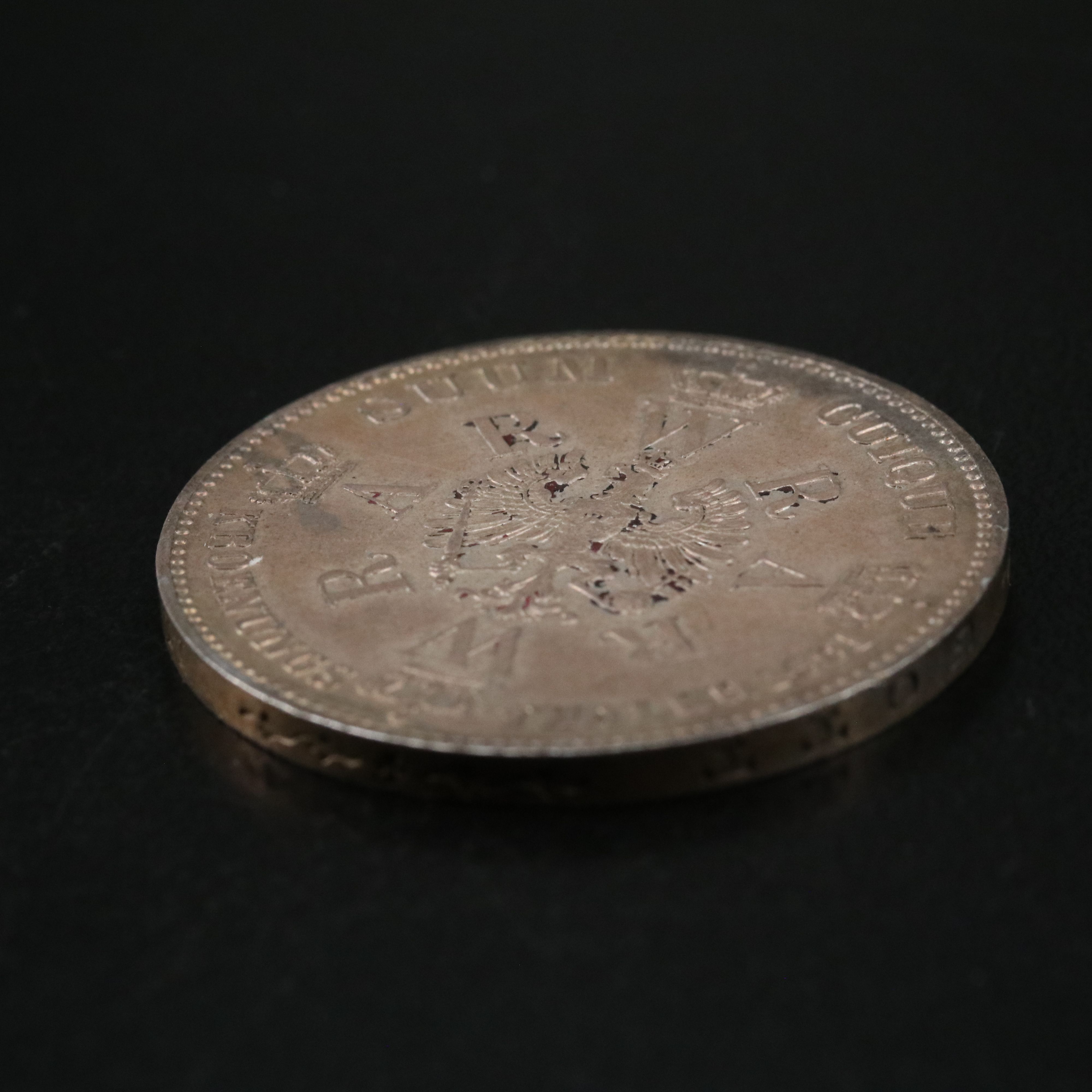 1861 Prussia Coronation  Thaler