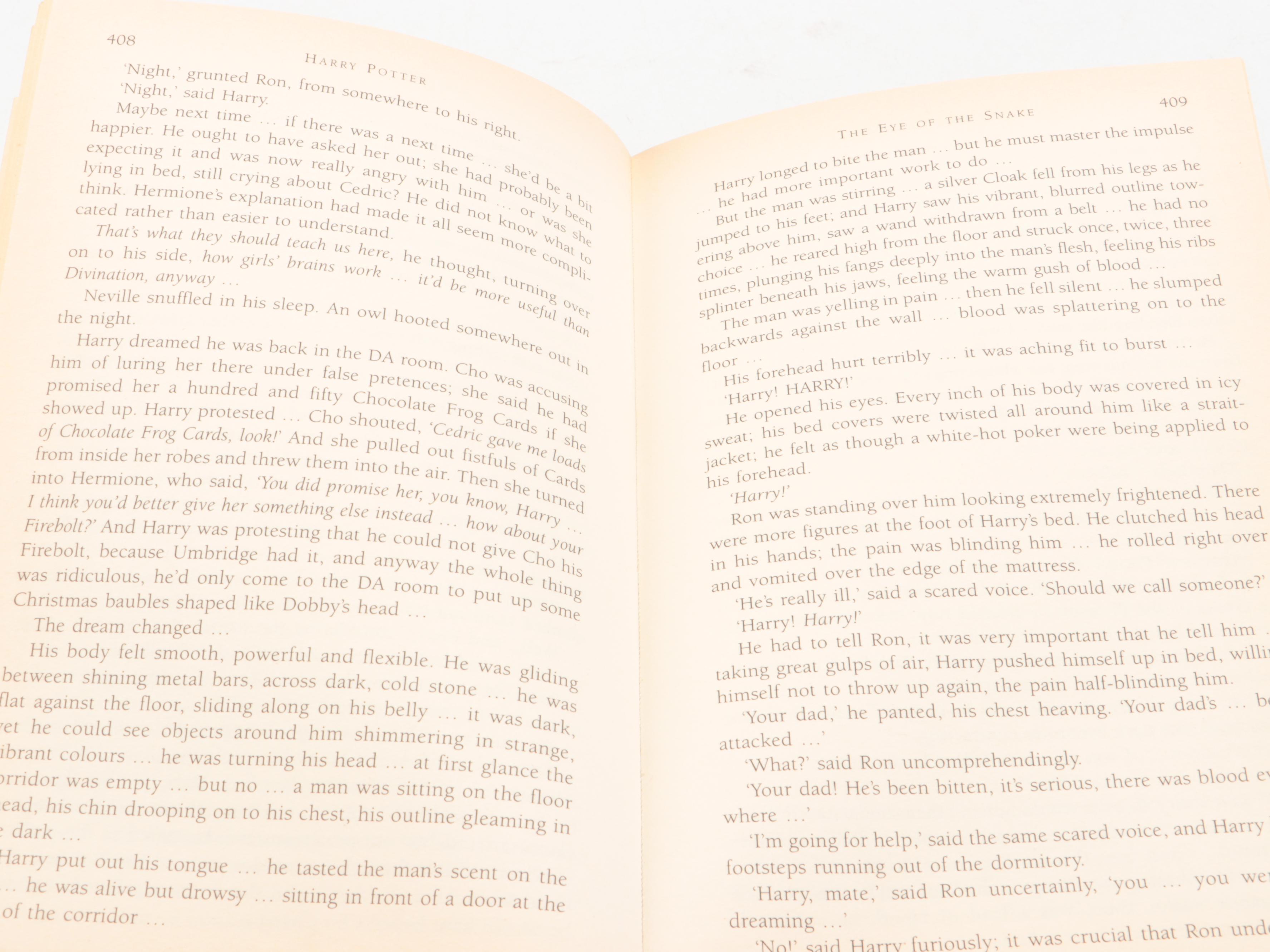 First UK Edition ""Harry Potter and the Order of the Phoenix" by J. K. Rowling