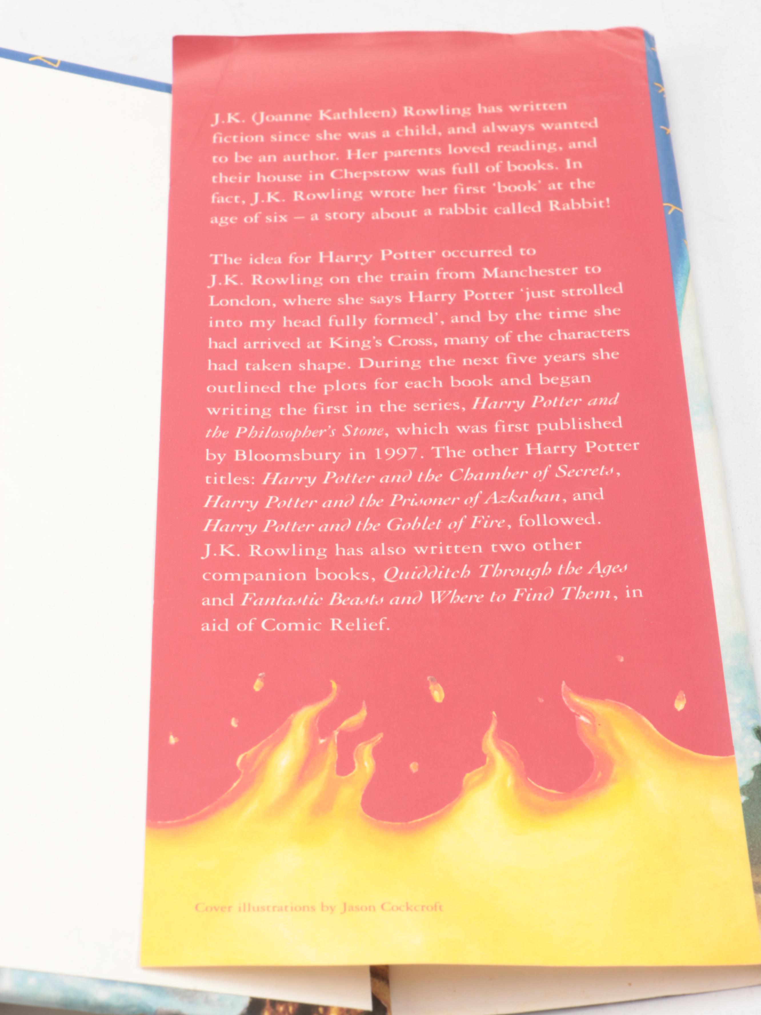 First UK Edition ""Harry Potter and the Order of the Phoenix" by J. K. Rowling