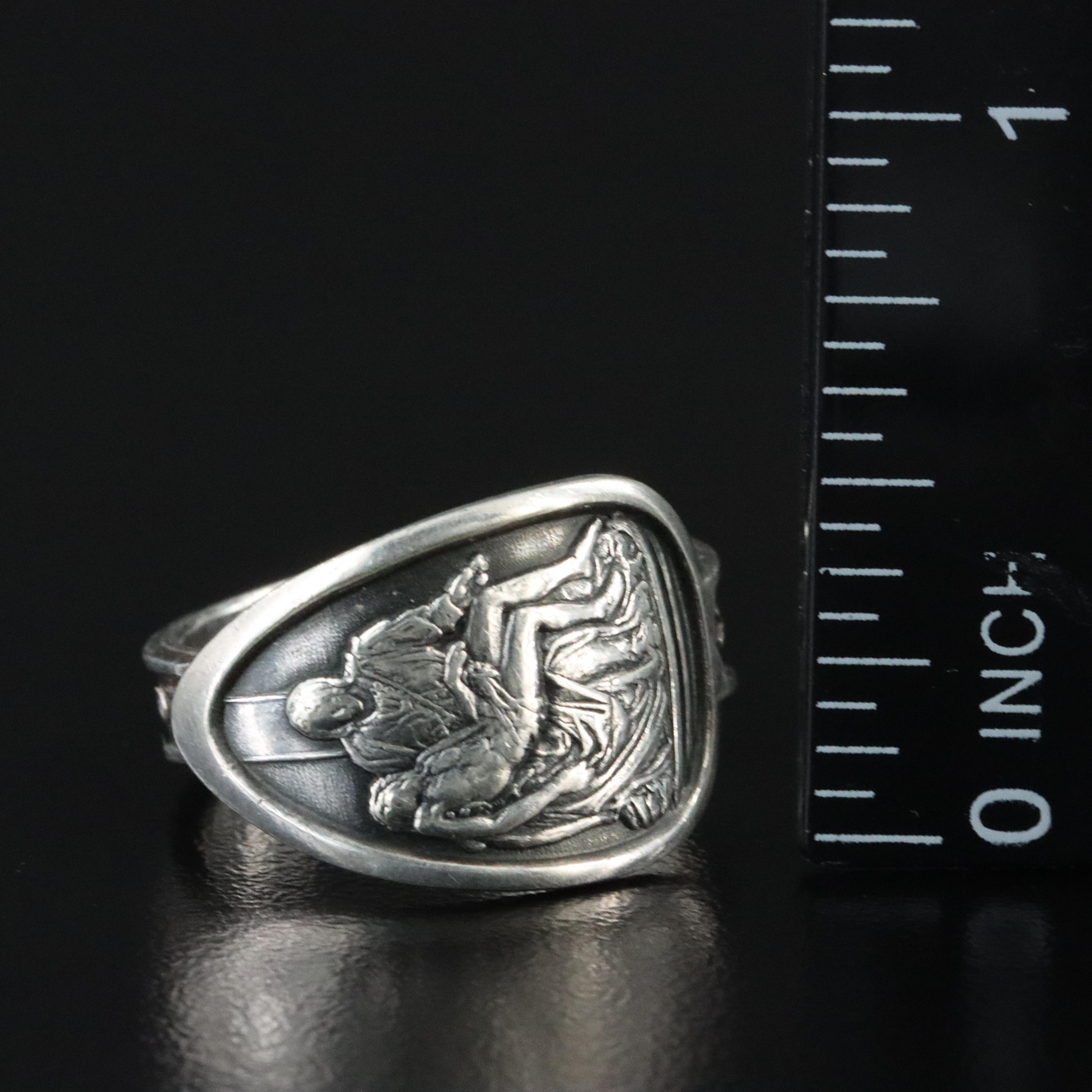 Norwegian TH Marthinsen "Vatican Pavilion" Spoon Ring