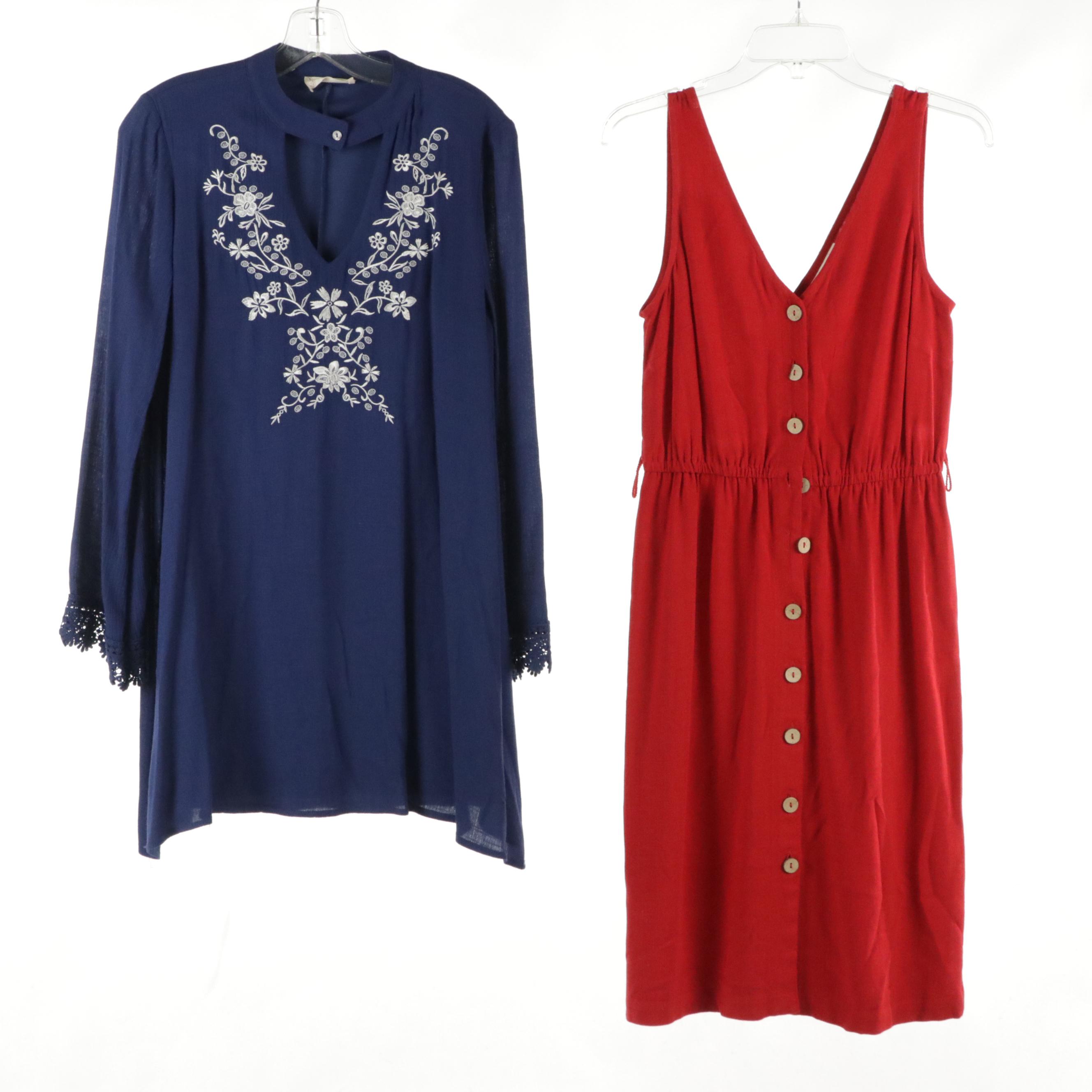 J.Crew, Altar'd State, Cotton Candy LA, and Universal Thread Casual Dresses