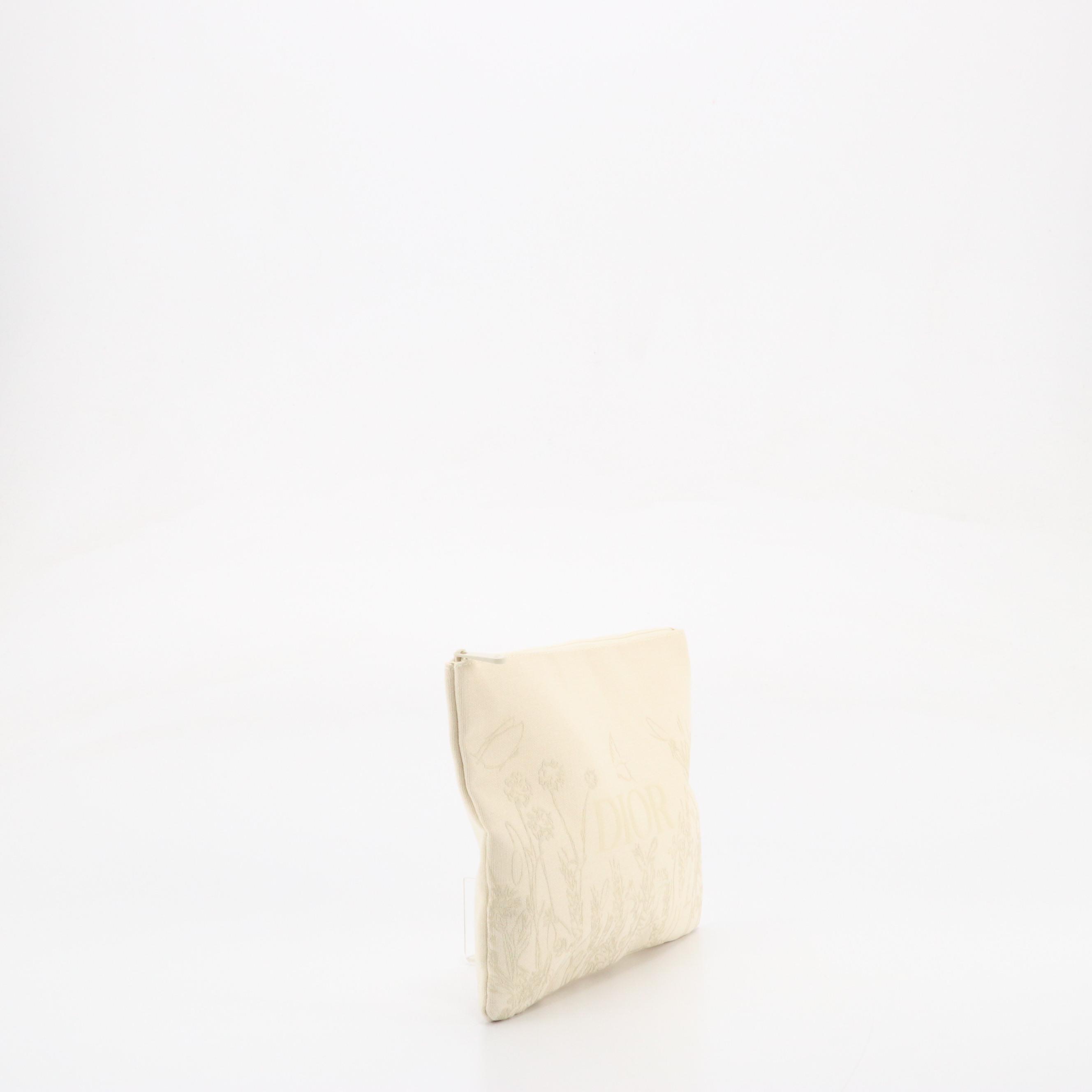 Dior Beauty Promotional Canvas Zip Pouch