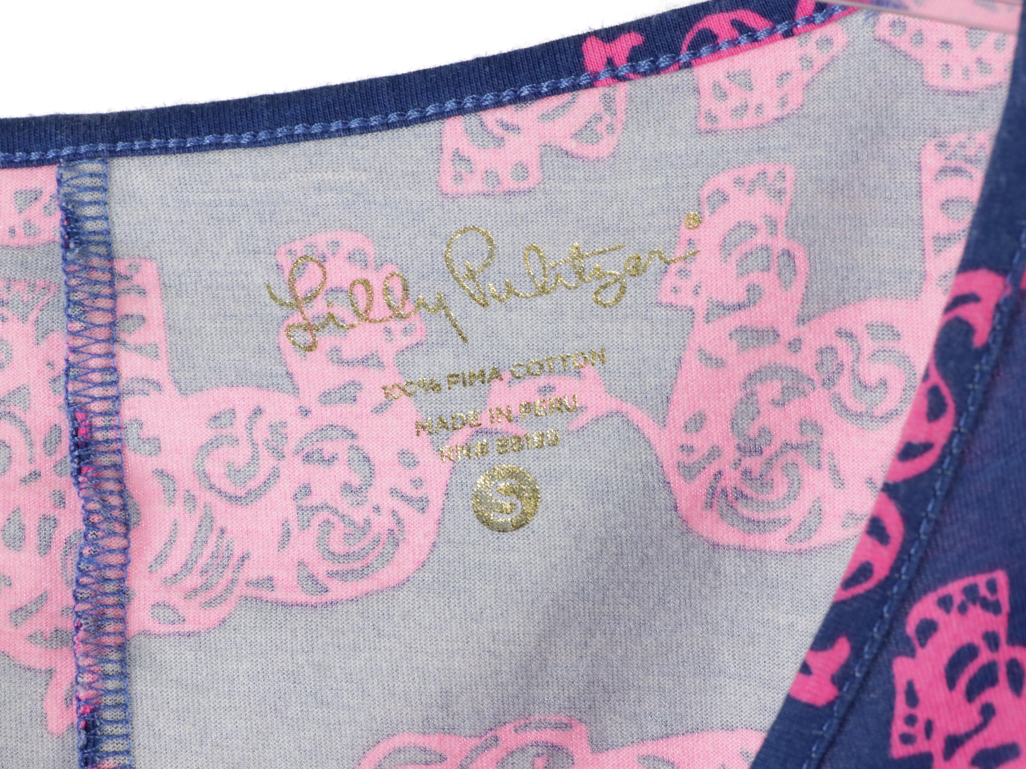 Blue Rair Printed and Lilly Pulitzer Elephant Printed Shift Dresses