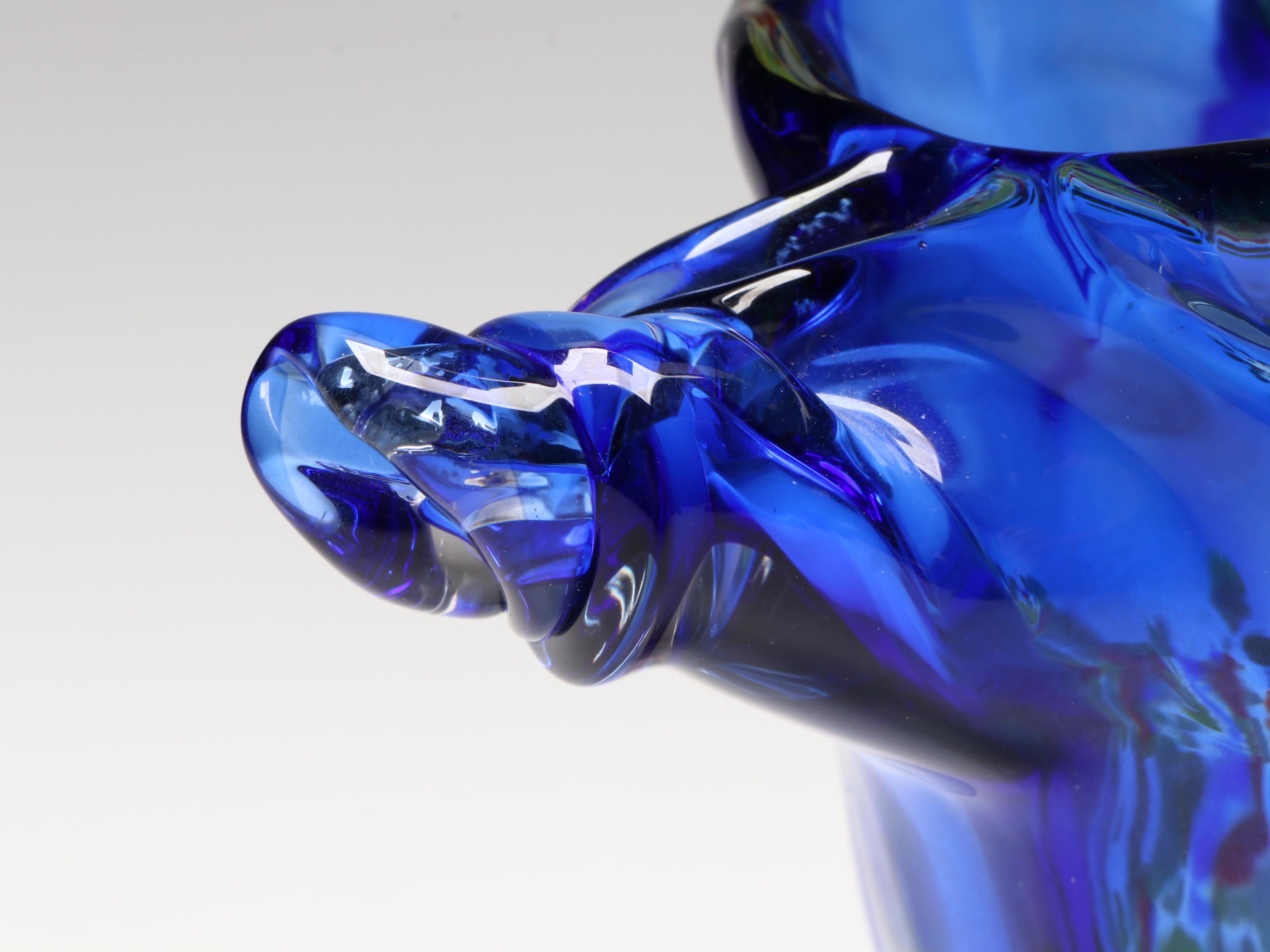 Infused Confetti Art Glass Bowl