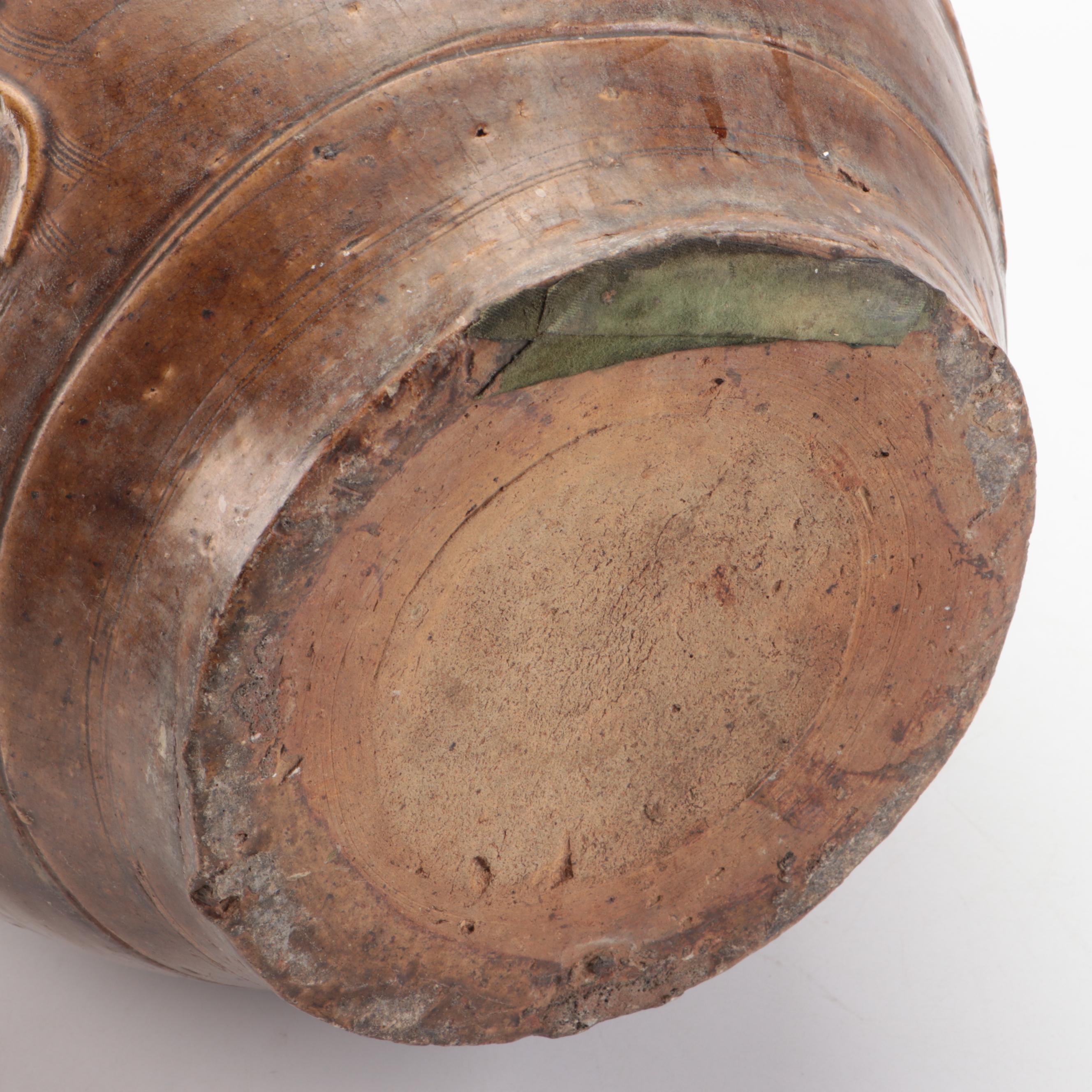 Chinese Dragon Martaban Jar