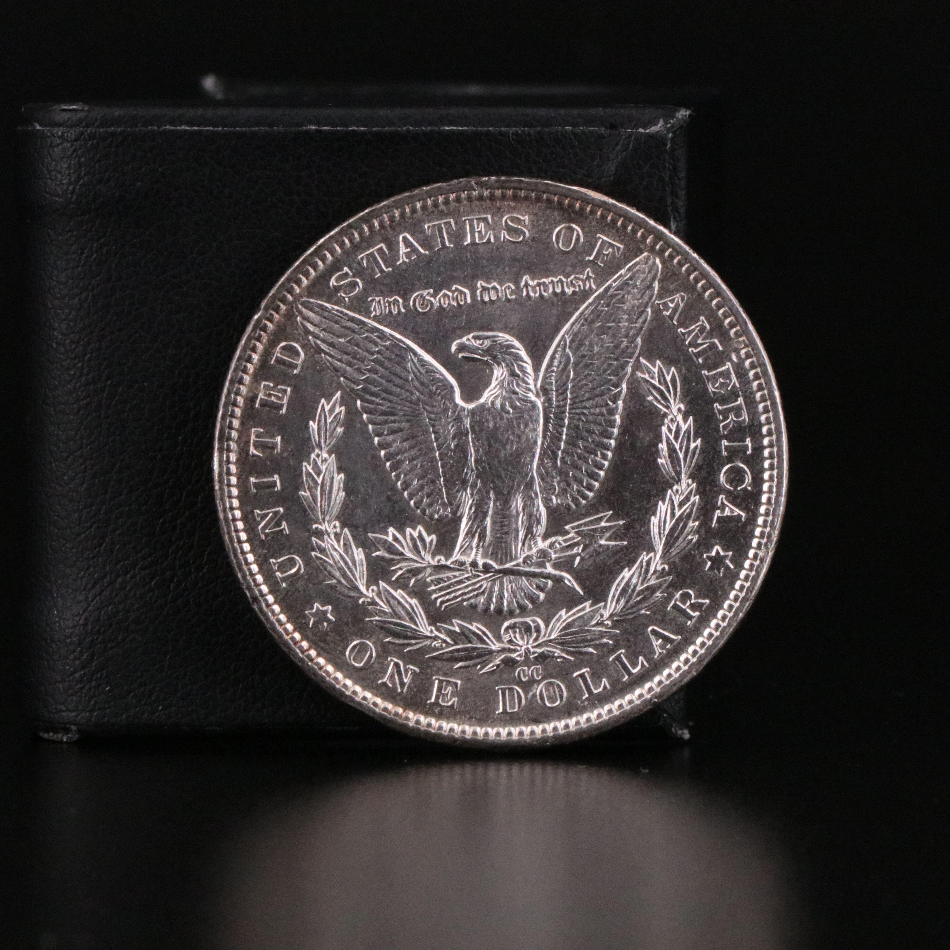 1890-CC Morgan Silver Dollar