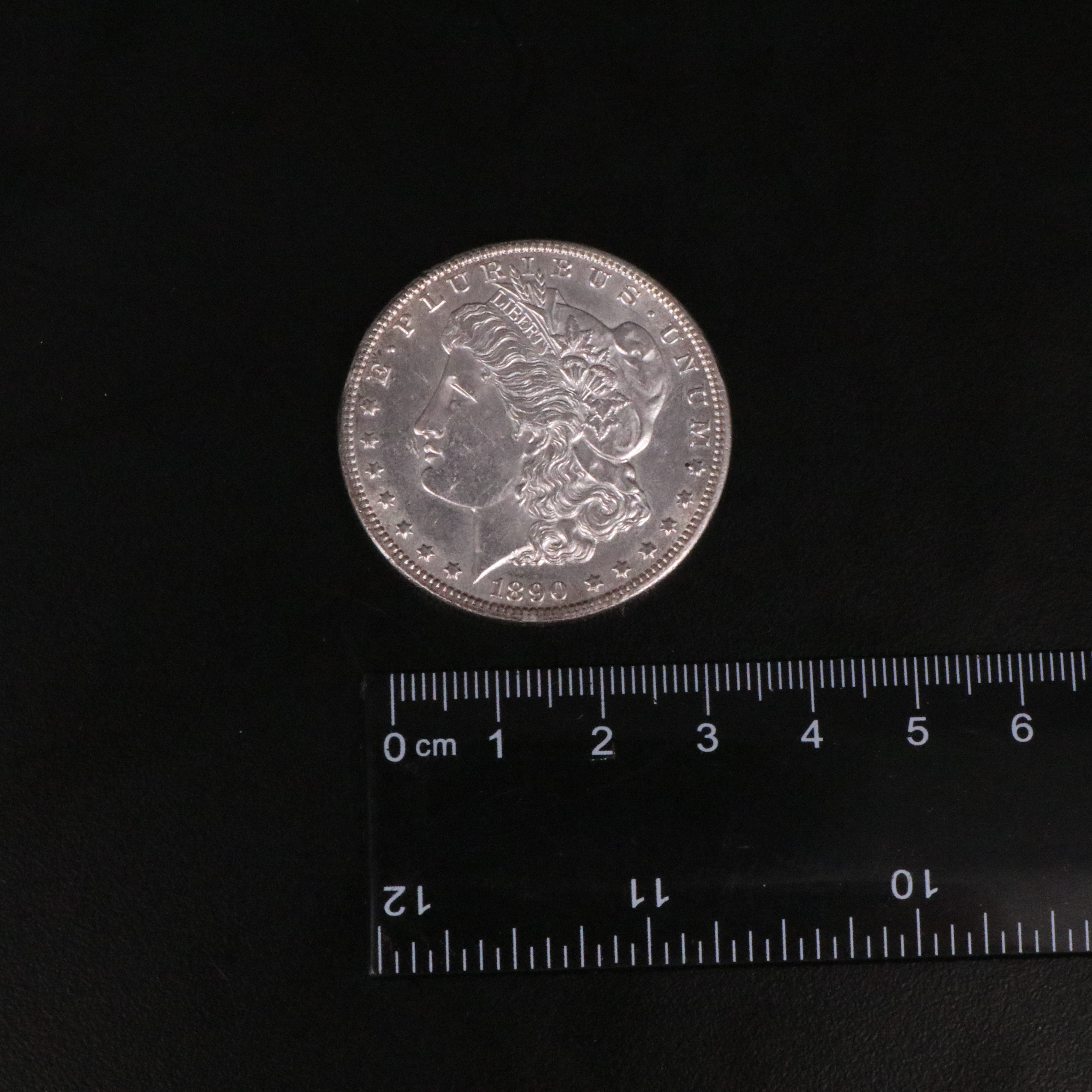 1890-CC Morgan Silver Dollar