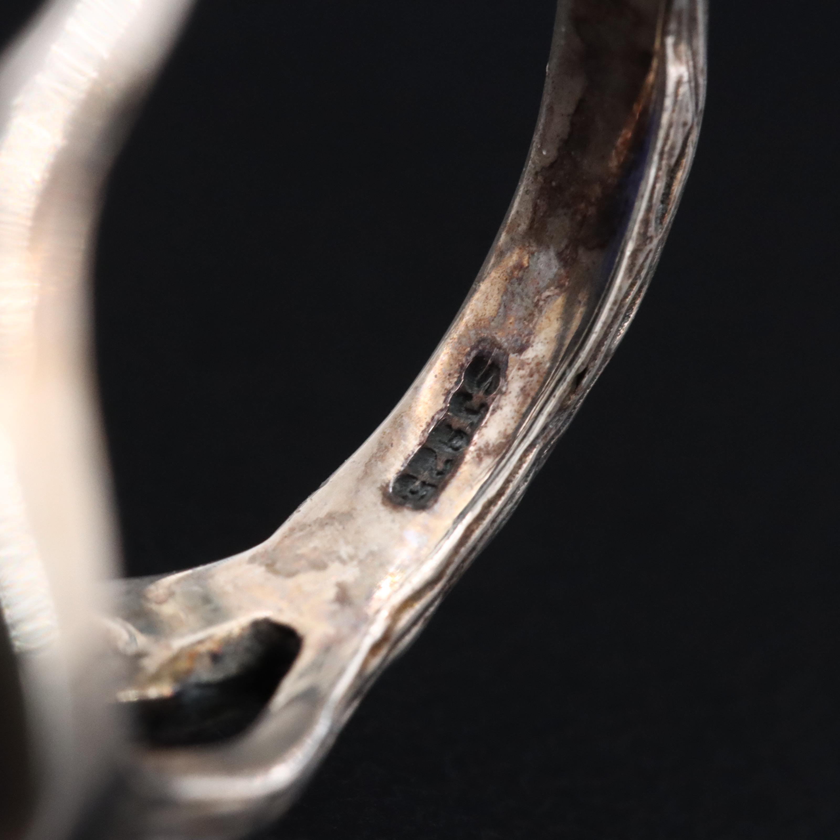 Sterling Lapis Lazuli Ring