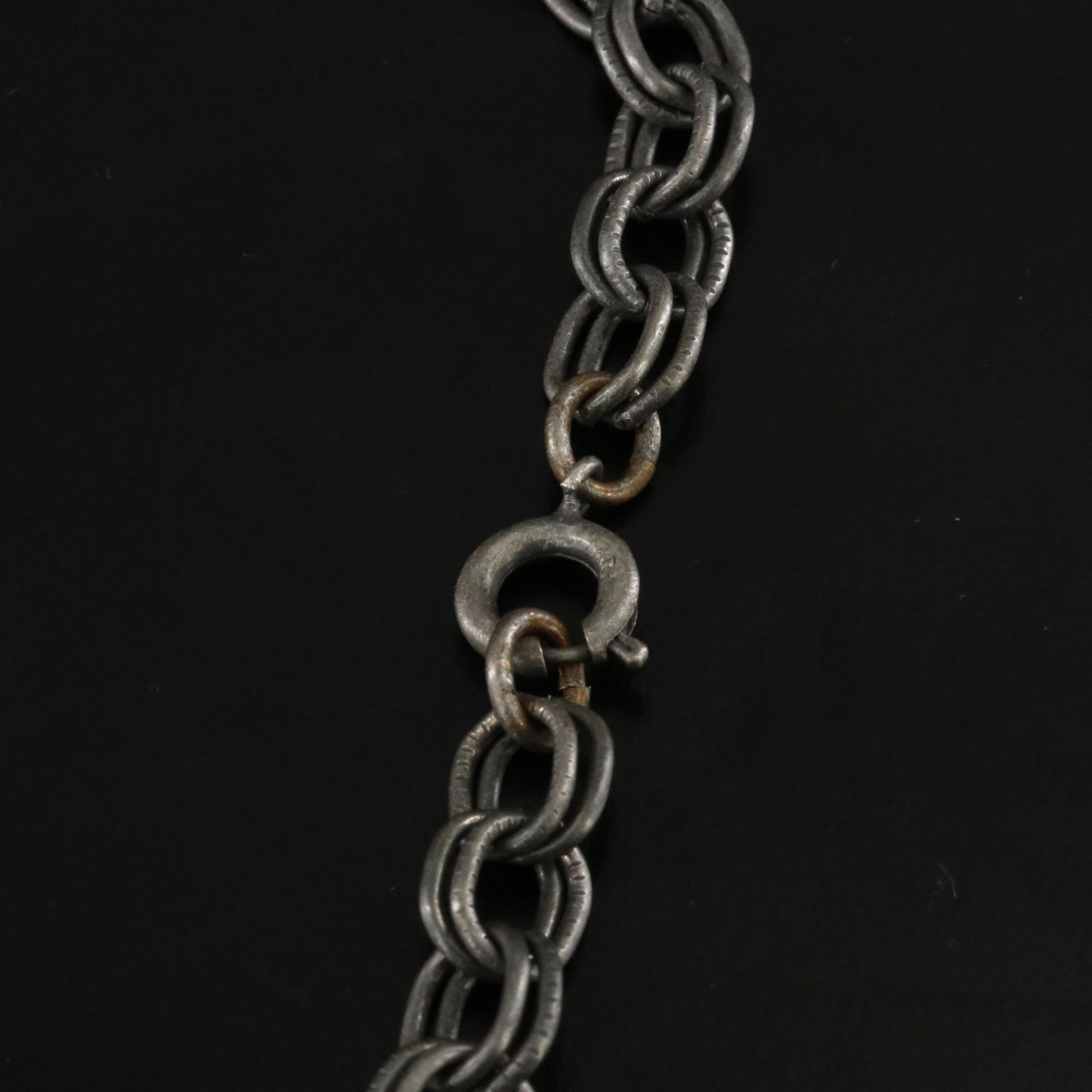 Lind-Gal, American Modernist Segmented Turtle Necklace