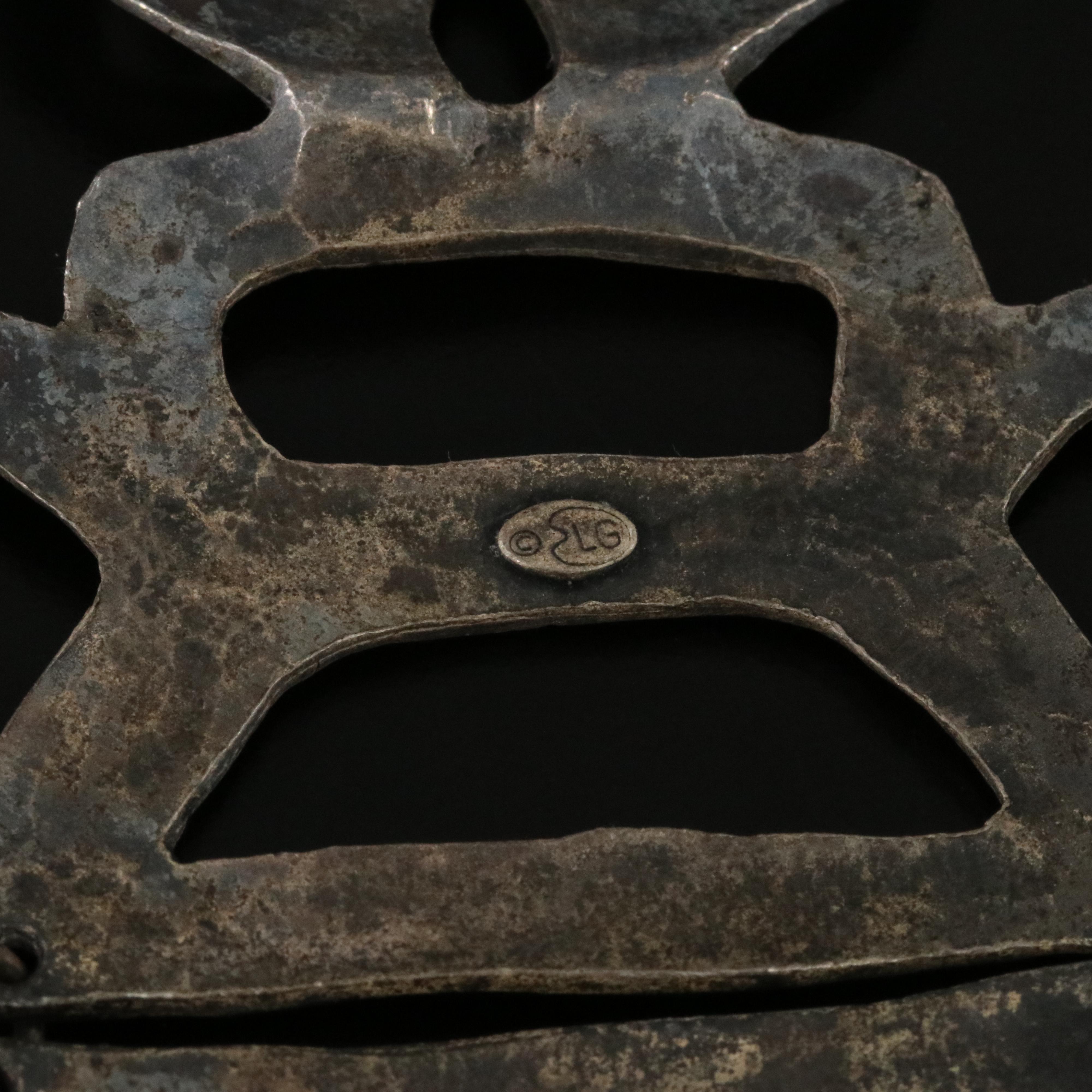 Lind-Gal, American Modernist Segmented Turtle Necklace