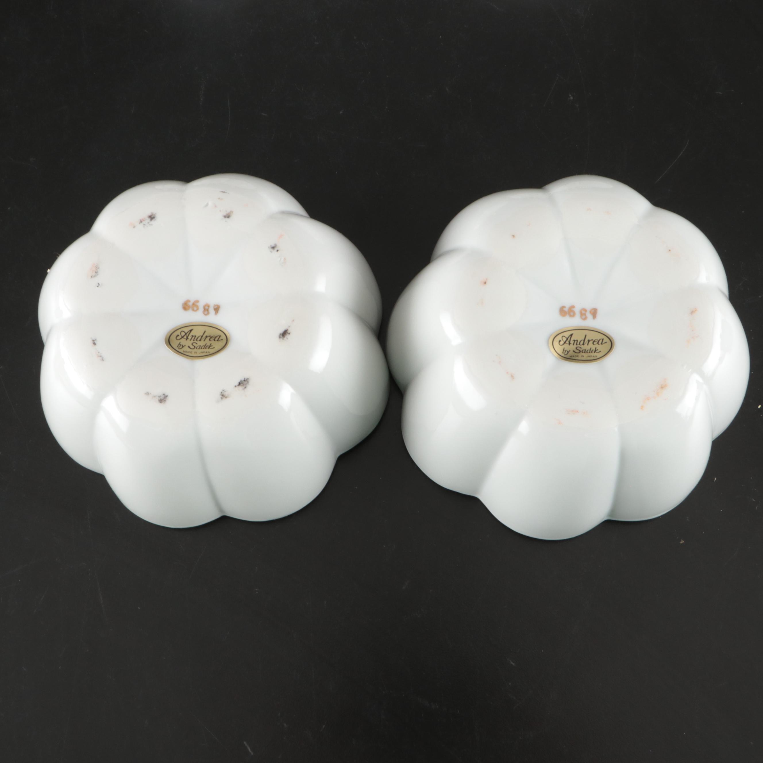 Richard Ginori Porcelain Tea Caddies and Plates with Other Ceramic Tableware