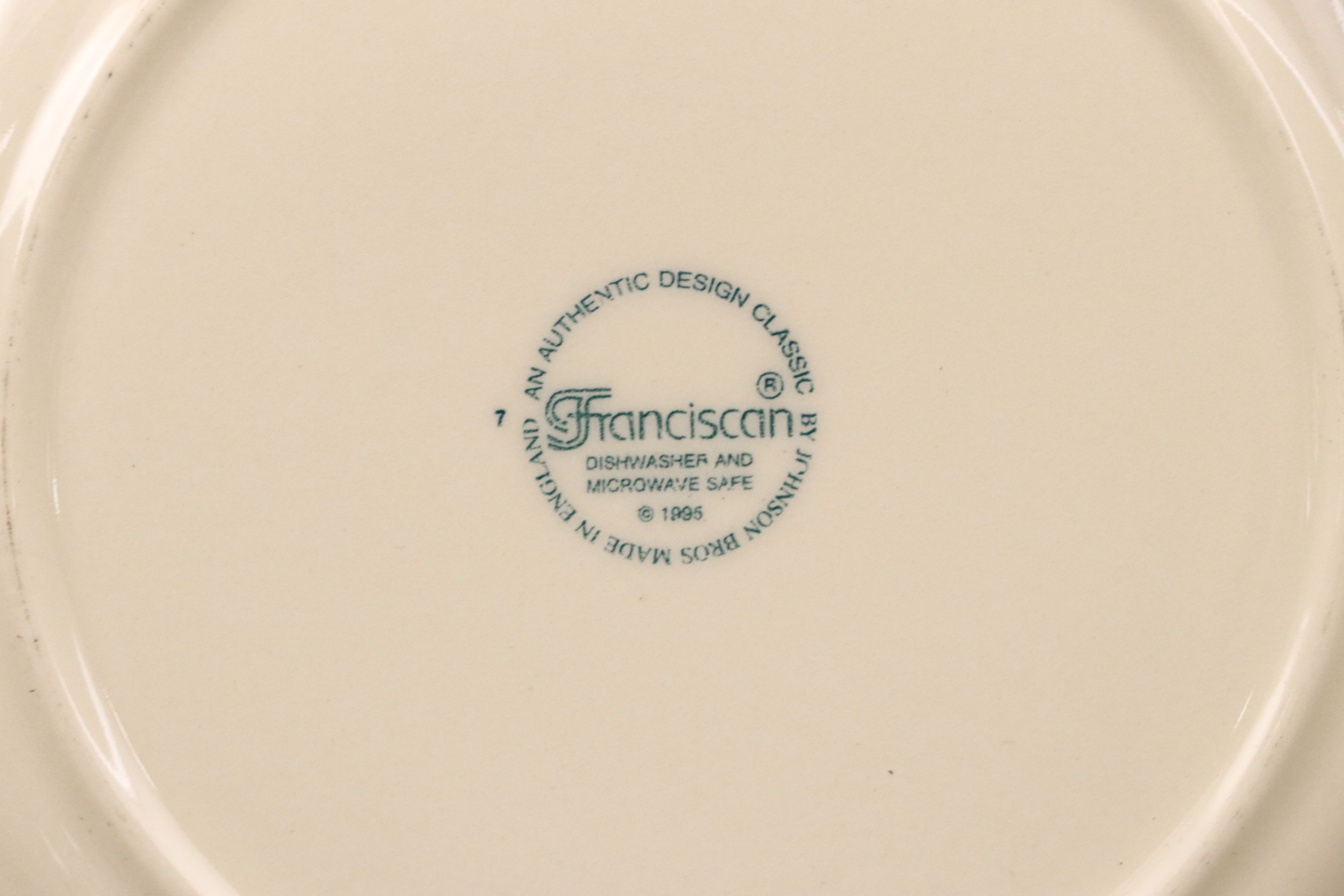 Franciscan "Desert Rose" Dinnerware and Serving Pieces, 1941–1984
