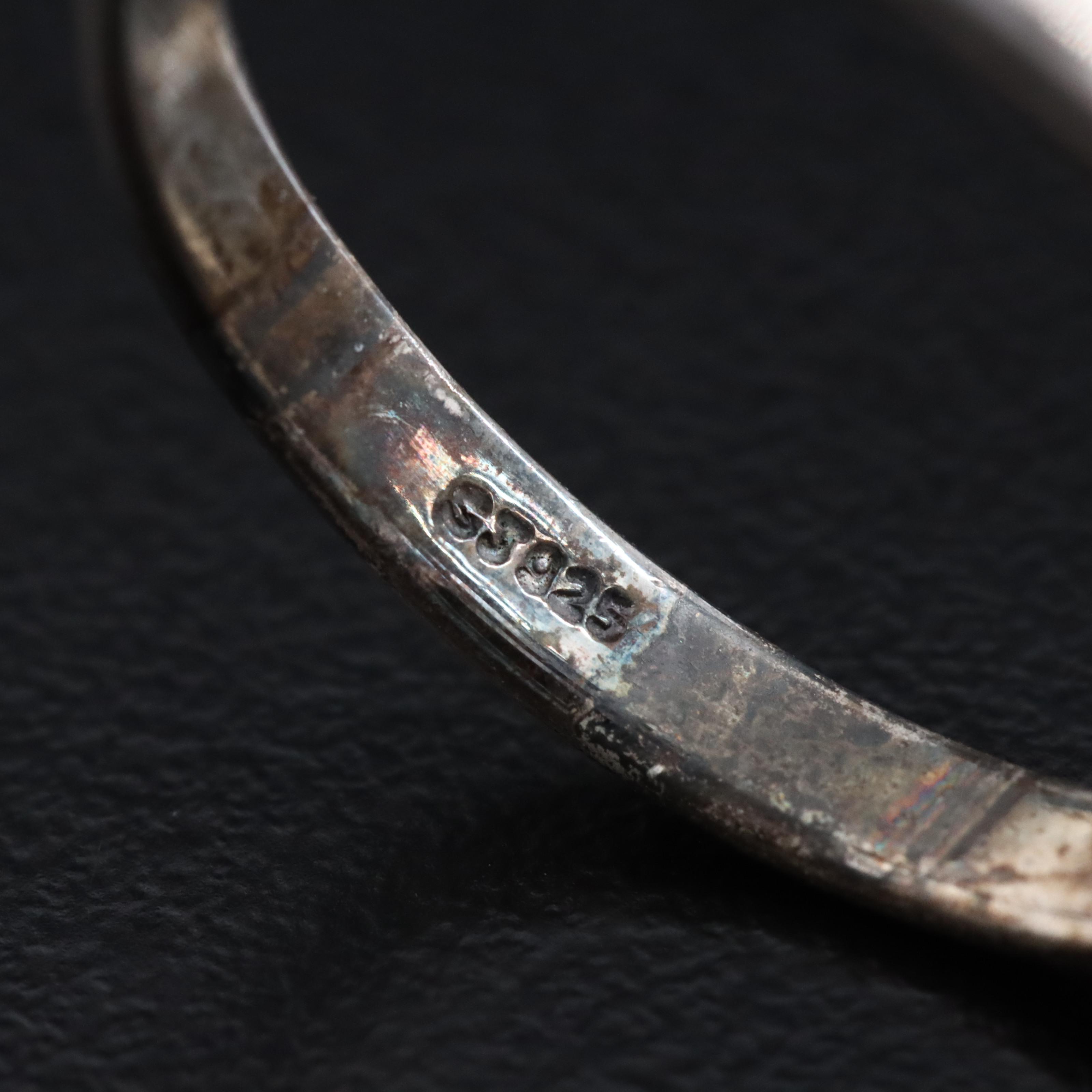 Sterling Mystic Faux Stone Ring