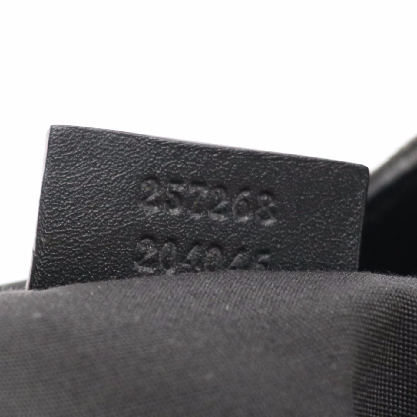 Gucci Hobo Shoulder Bag in Black Canvas and Black Leather Trim