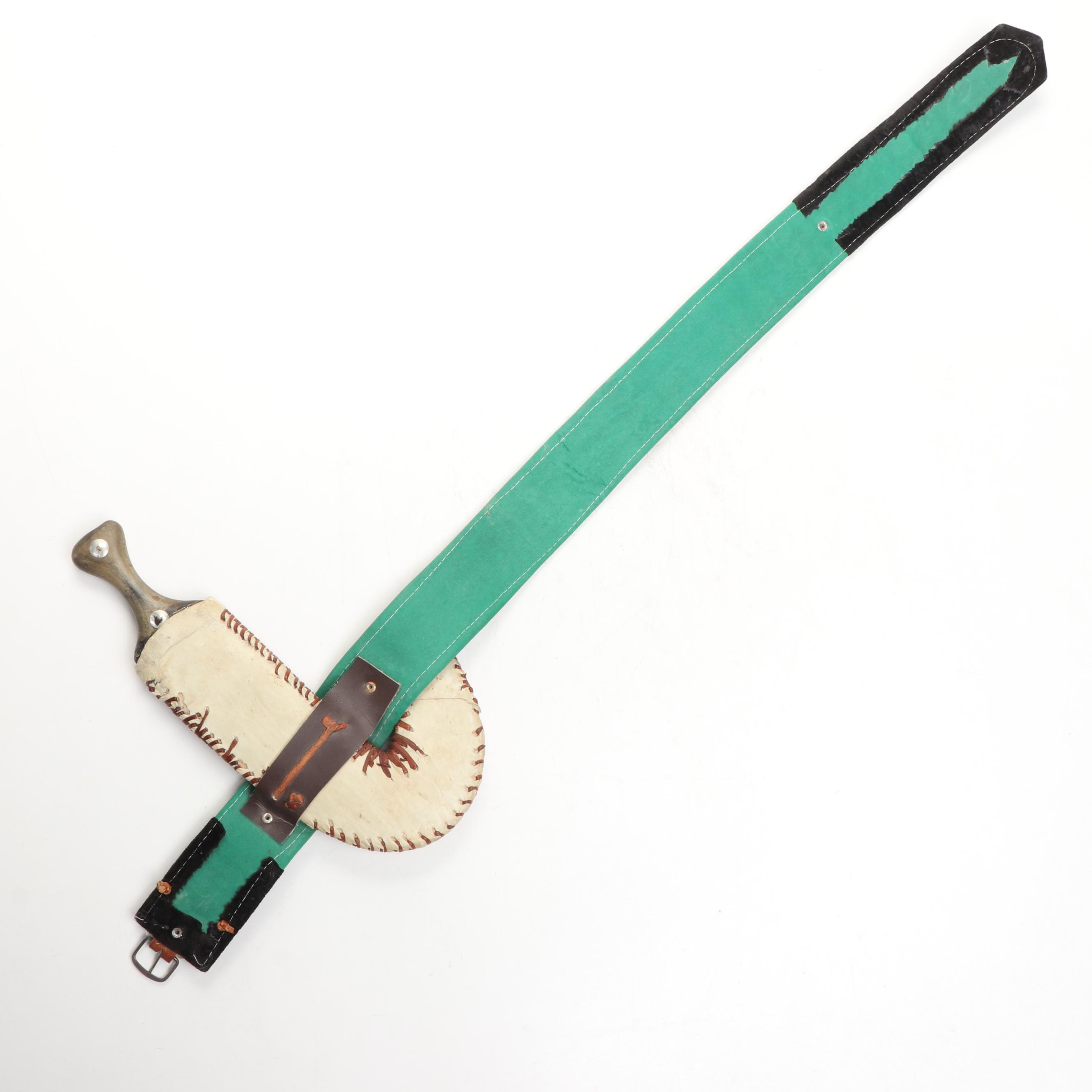 Middle Eastern Yemeni Jambiya Dagger with Belt