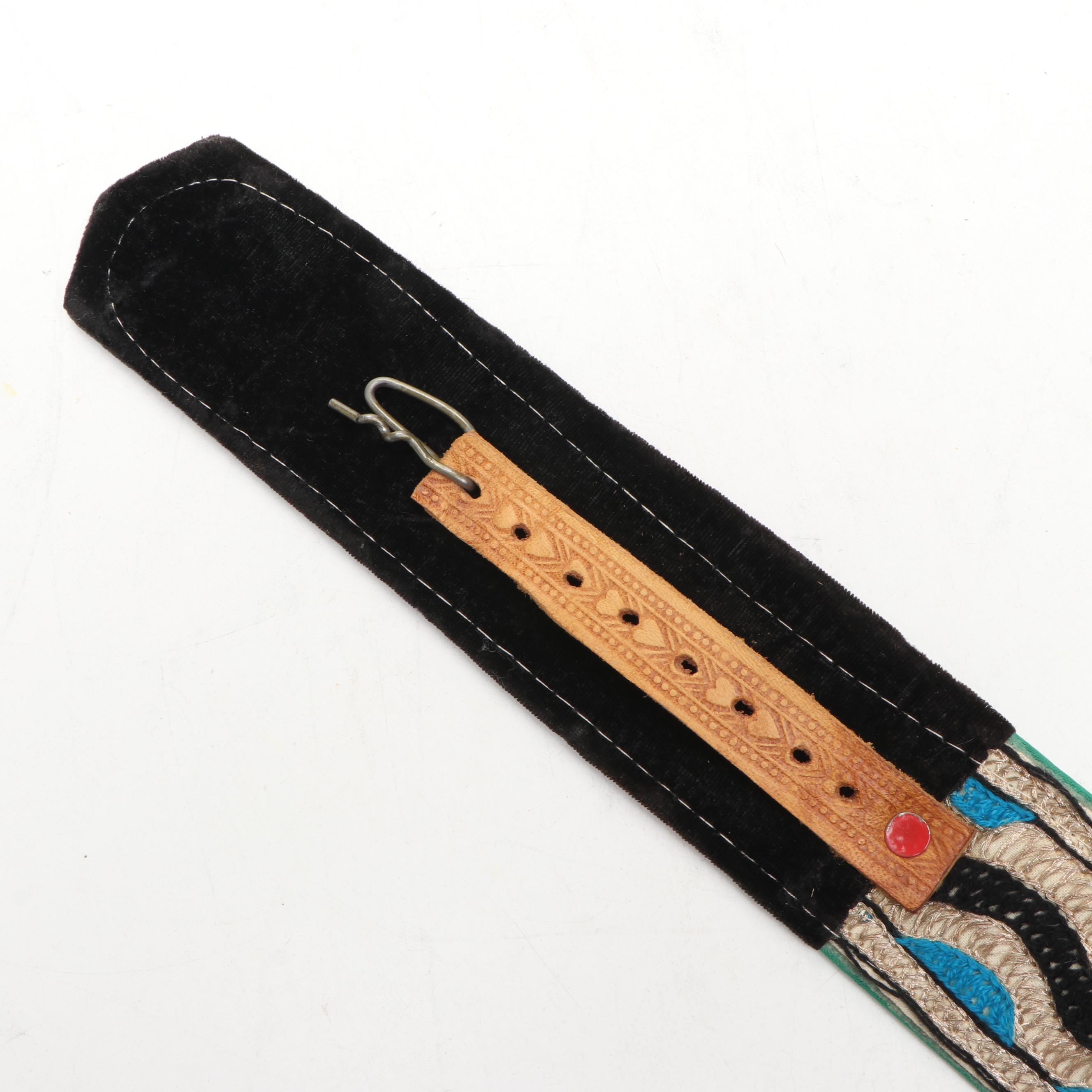 Middle Eastern Yemeni Jambiya Dagger with Belt