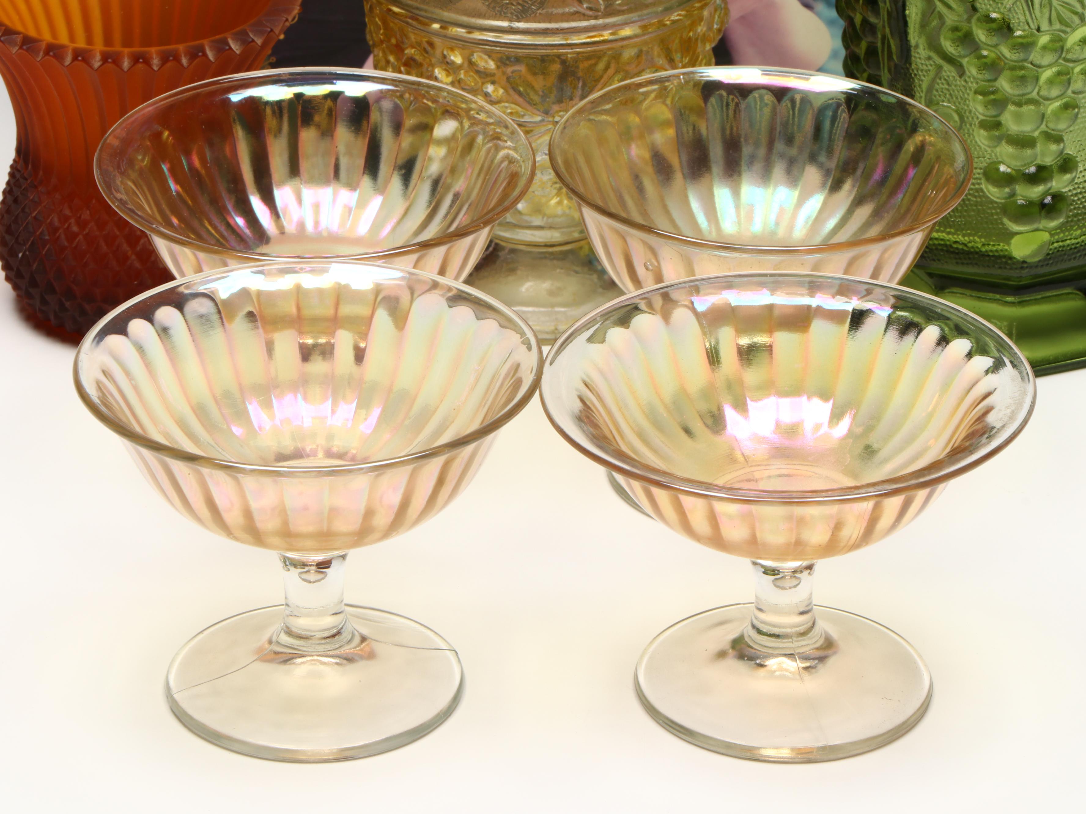 Nigella Lawson Cookbook with Anchor Hocking Glass Pitcher and More Table Décor