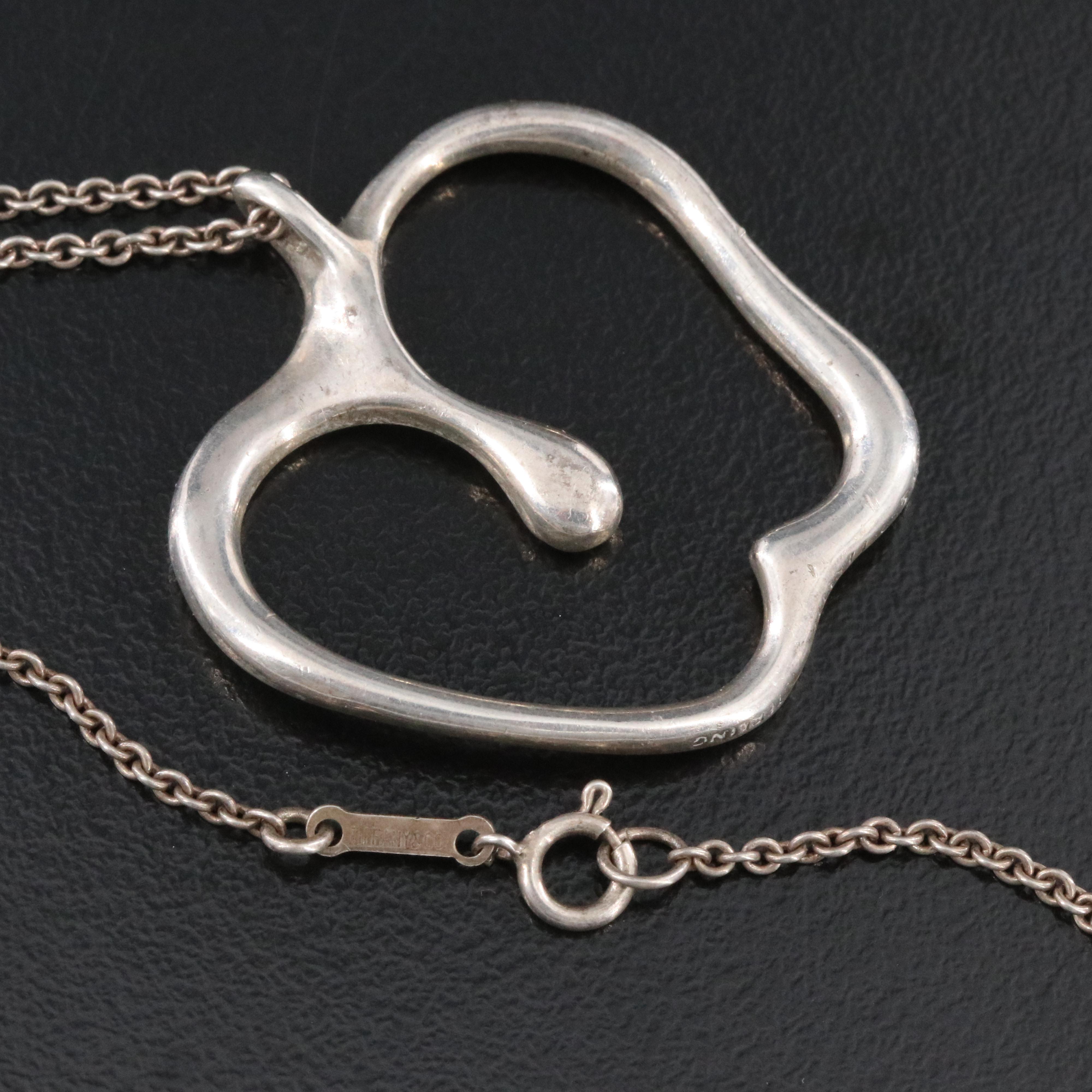 Elsa Peretti for Tiffany & Co. Sterling Large Apple Necklace