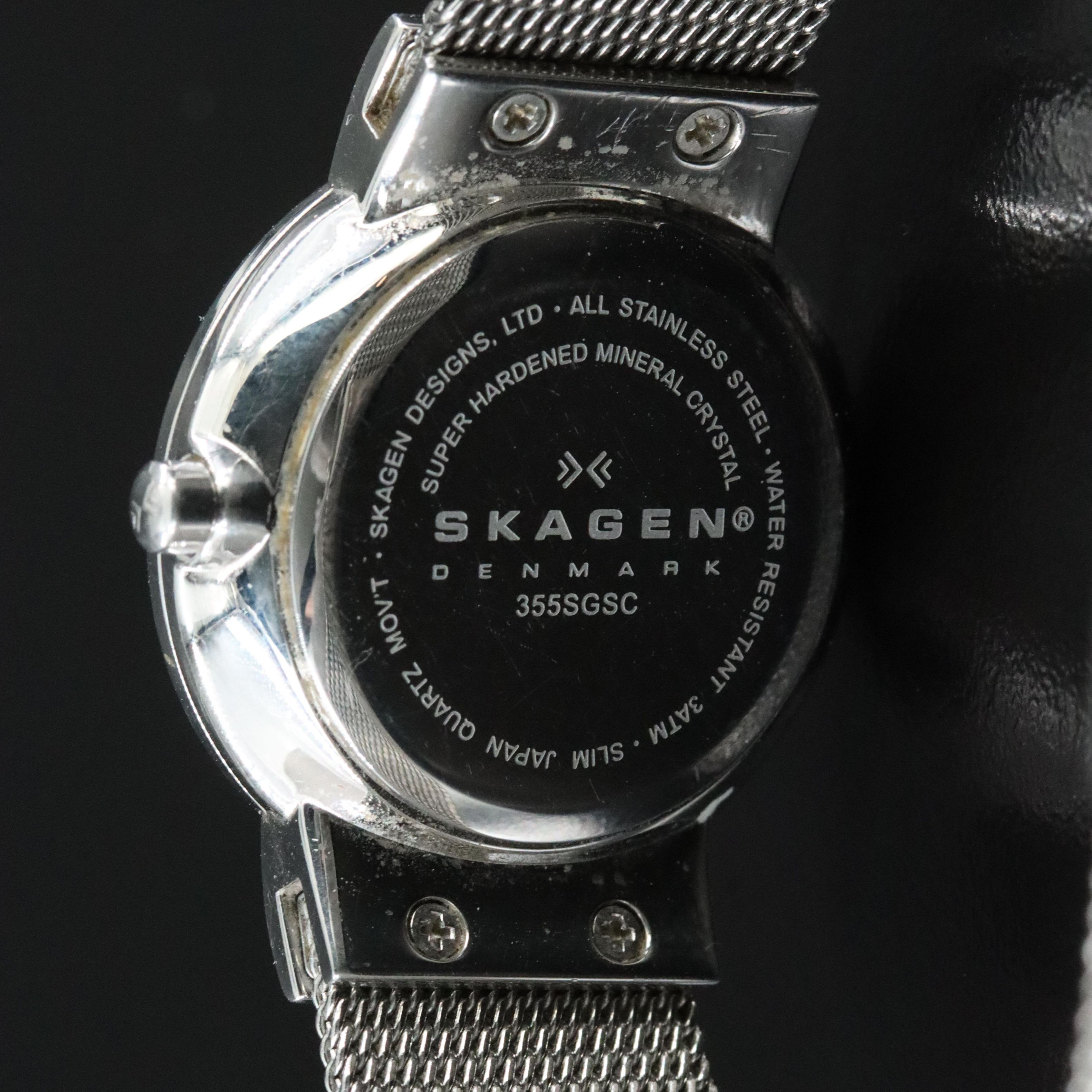 Skagen Denmark Stainless Steel Quartz Watch