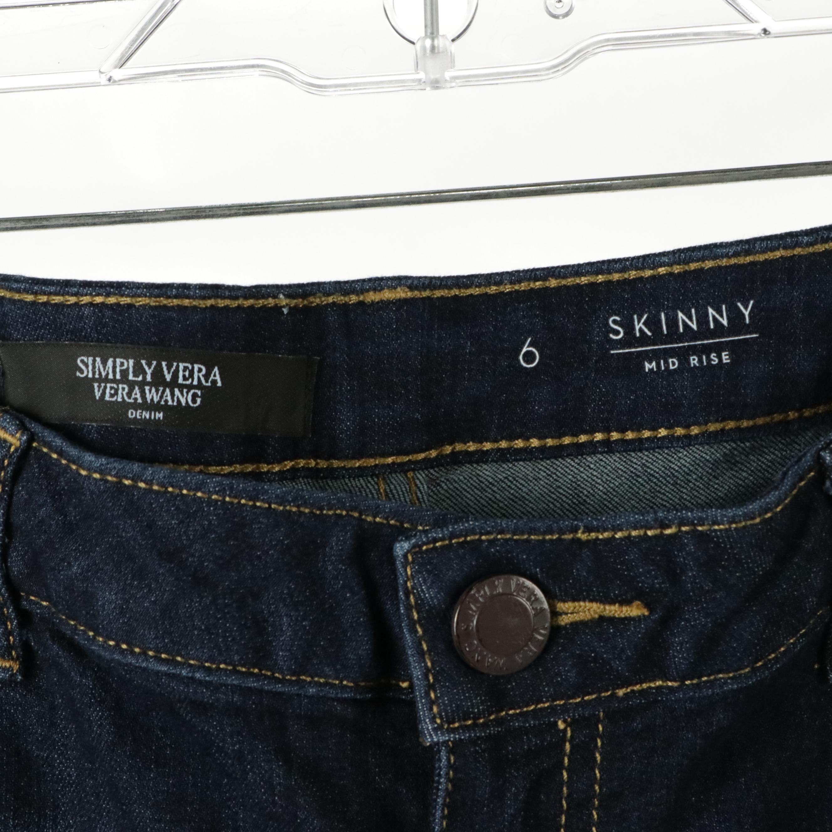 Simply Vera Wang Skinny Mid-Rise Jeans, A New Day Dress Pants and Olive Trousers