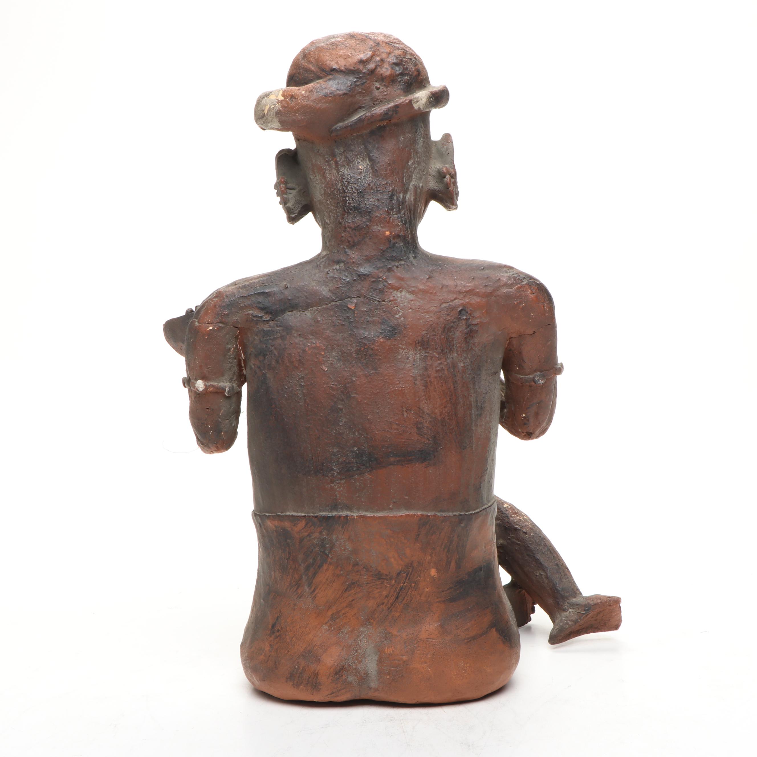 Ixtlán del Río Style Seated Figure