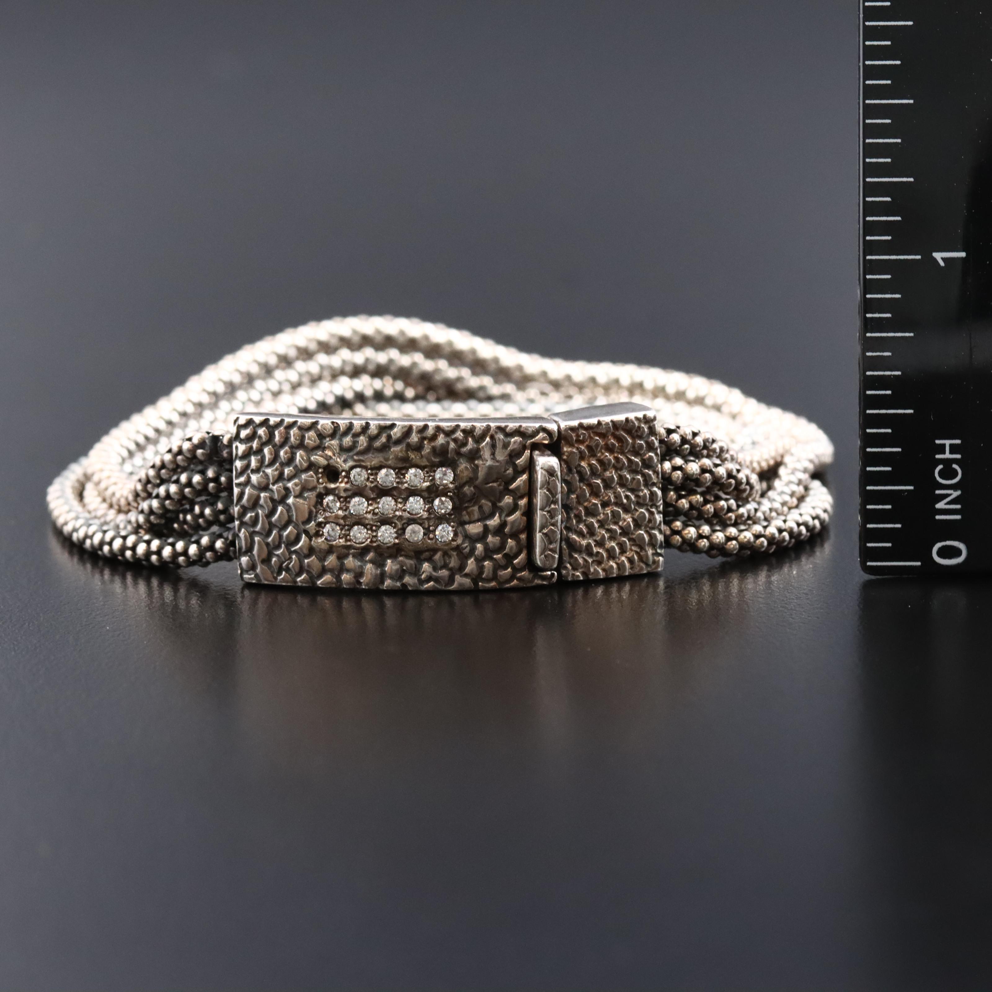 Sterling CZ Bracelet