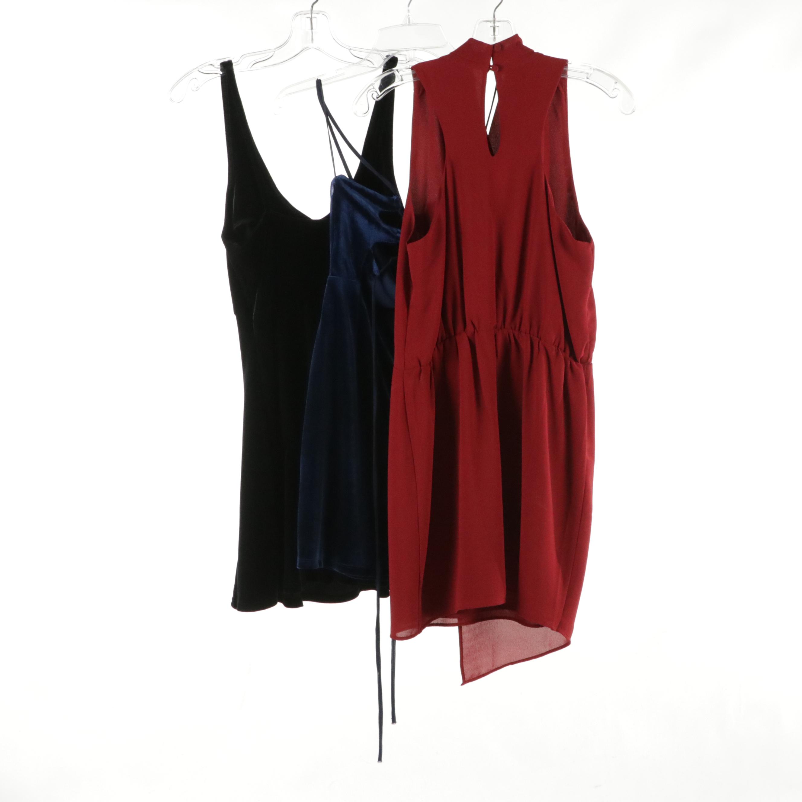 Victoria's Secret, Adelyn Rae, and Skylar + Madison Sleeveless Dresses