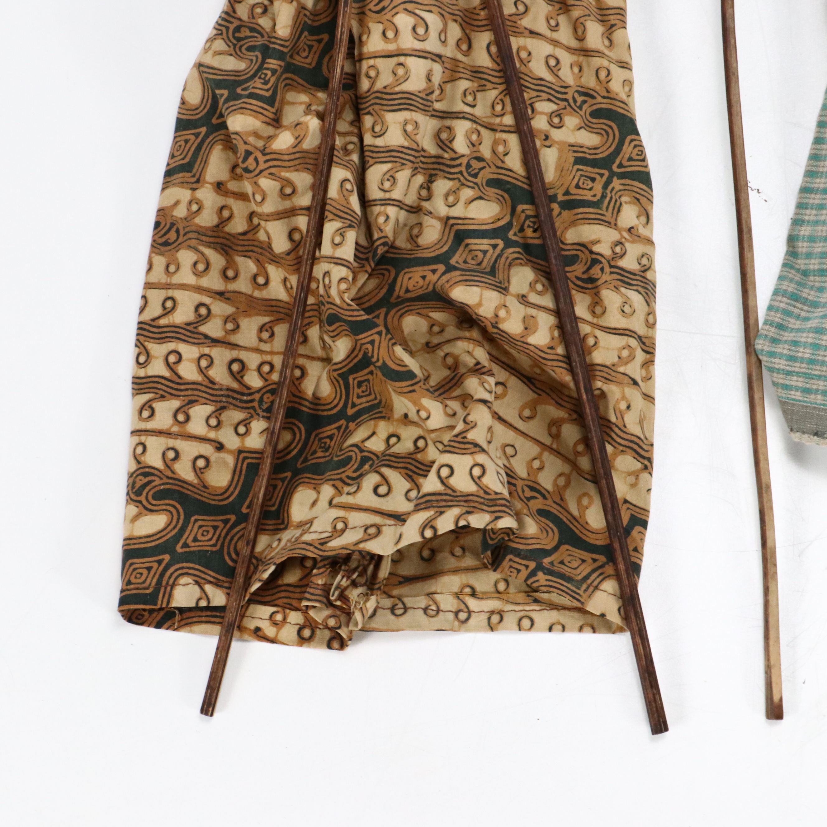 Antique Indonesian Wayang Golek Rod Puppets