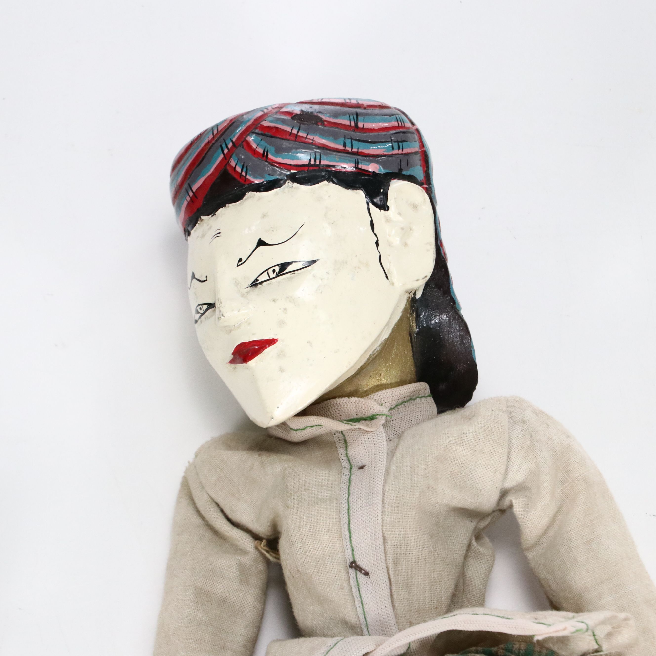 Antique Indonesian Wayang Golek Rod Puppets