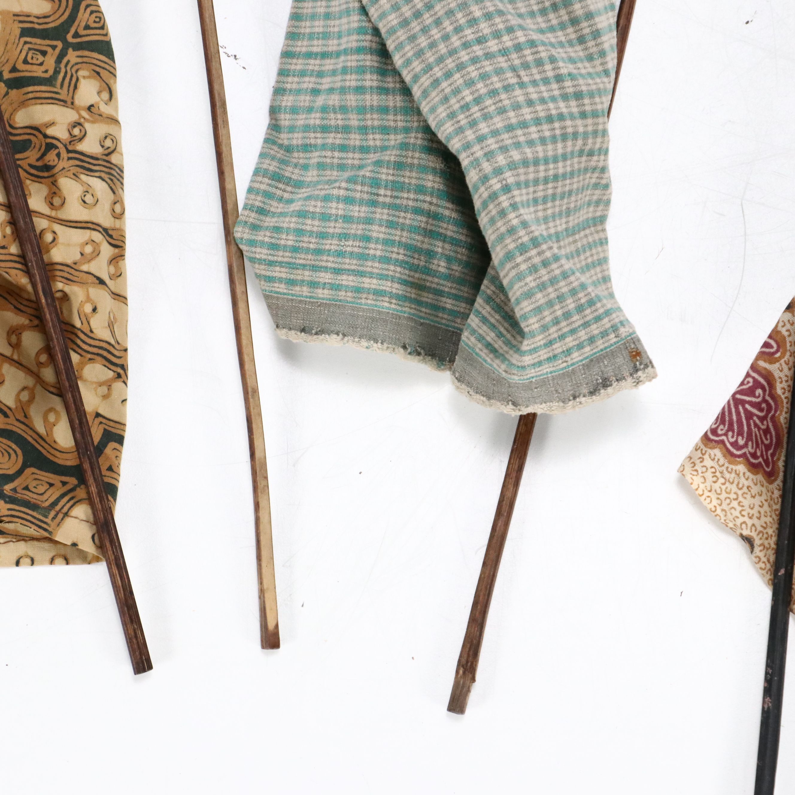 Antique Indonesian Wayang Golek Rod Puppets