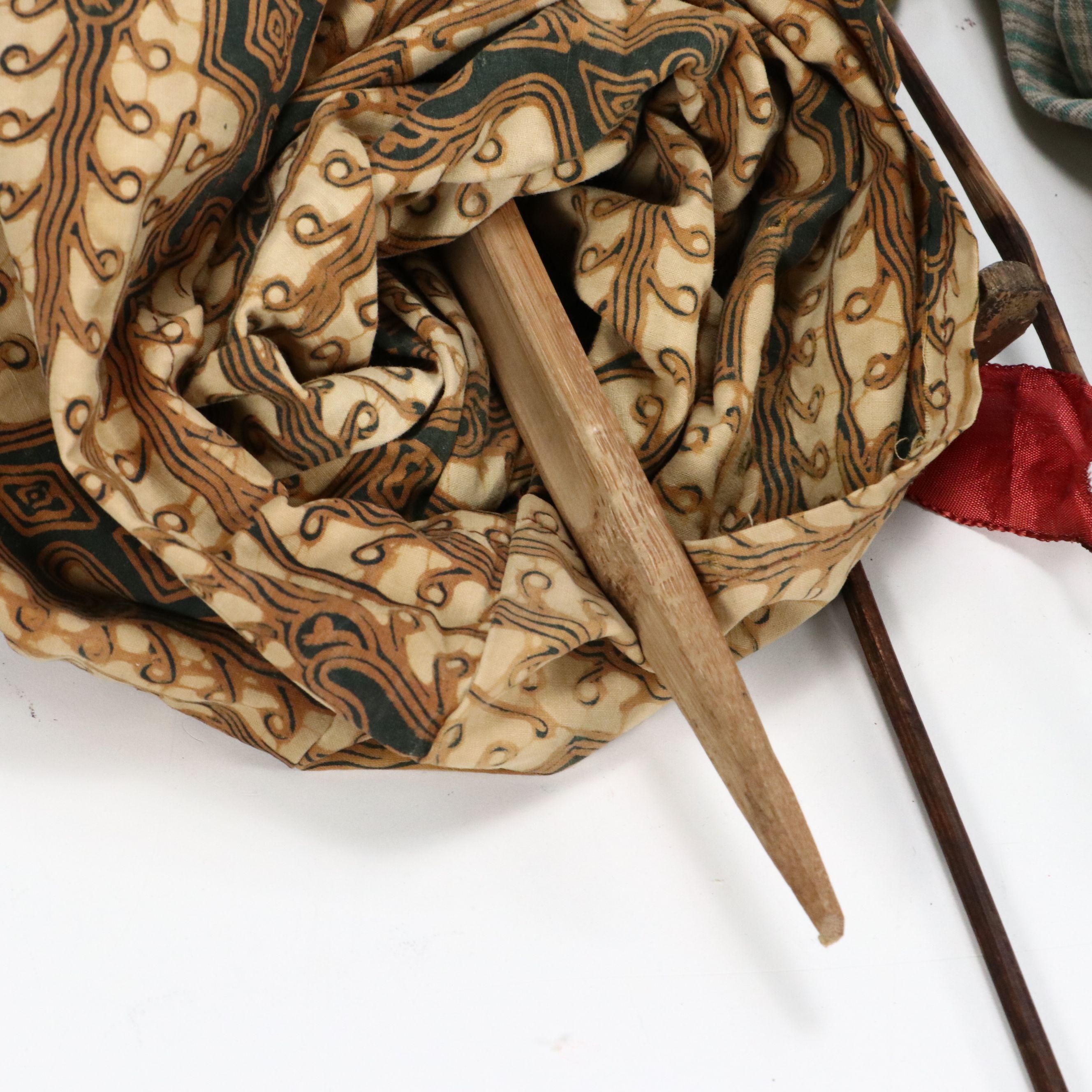 Antique Indonesian Wayang Golek Rod Puppets