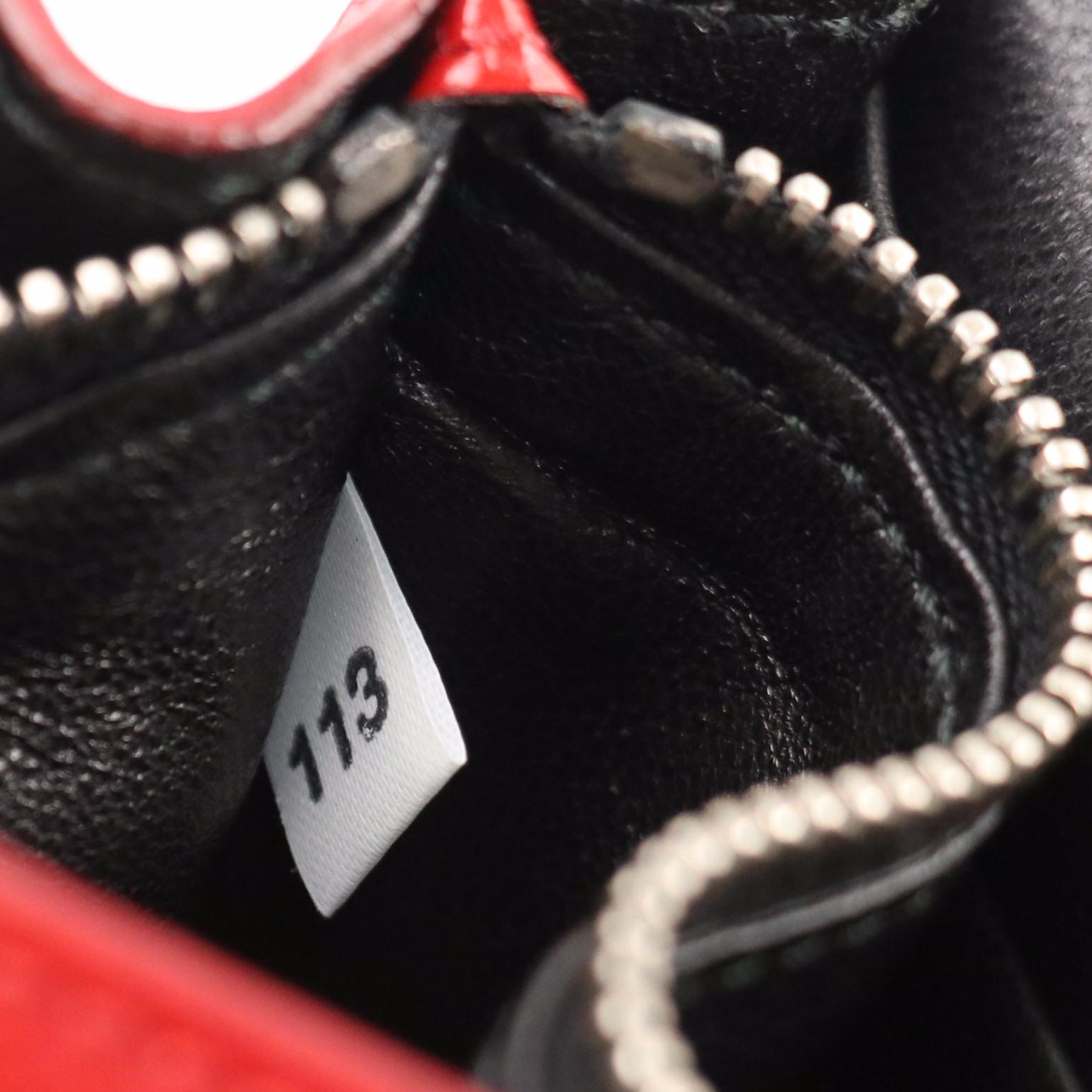 Prada Mini Convertible Flap Bag in Shiny Red Saffiano Leather