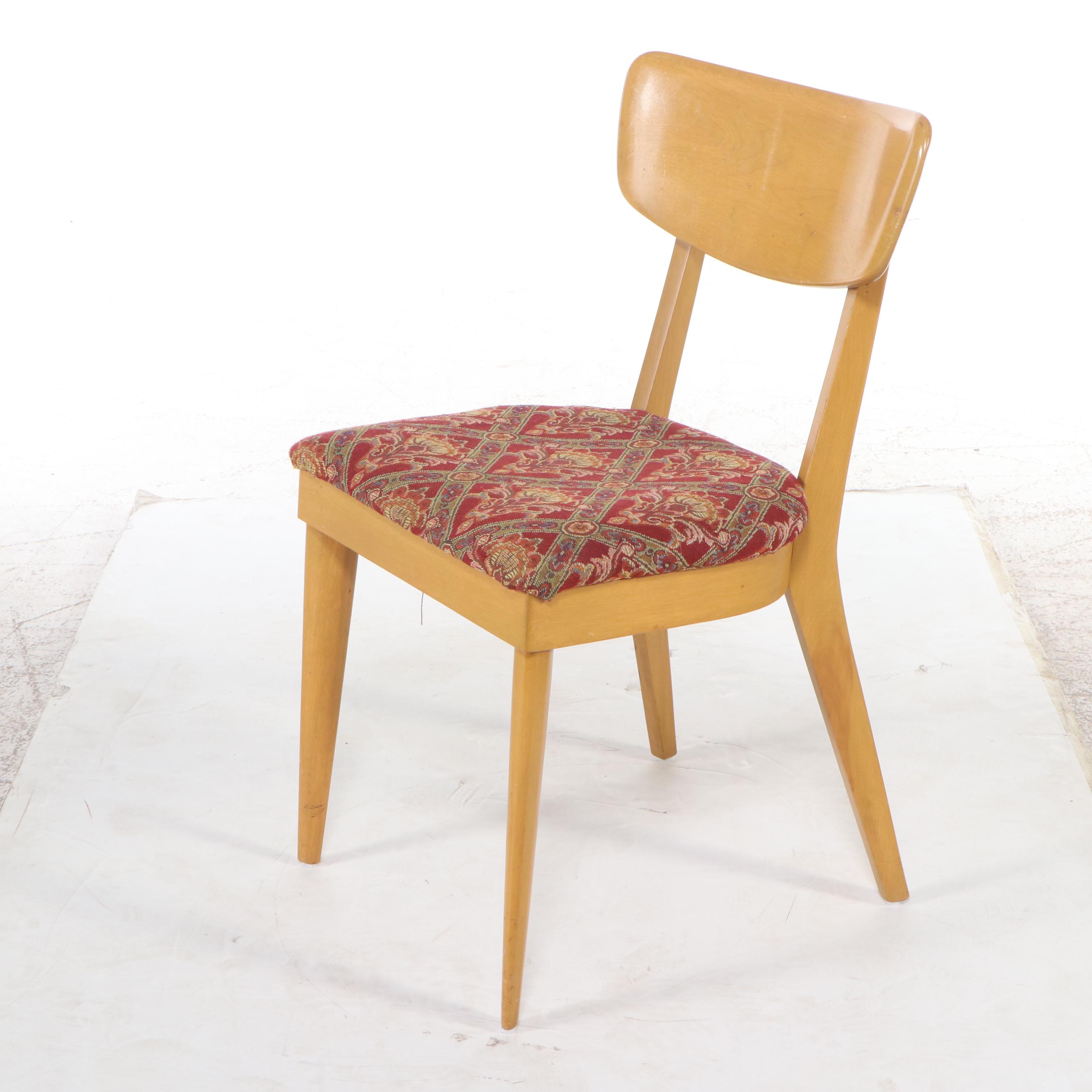 Heywood Wakefield Mid Century Modern Birch Side Chair