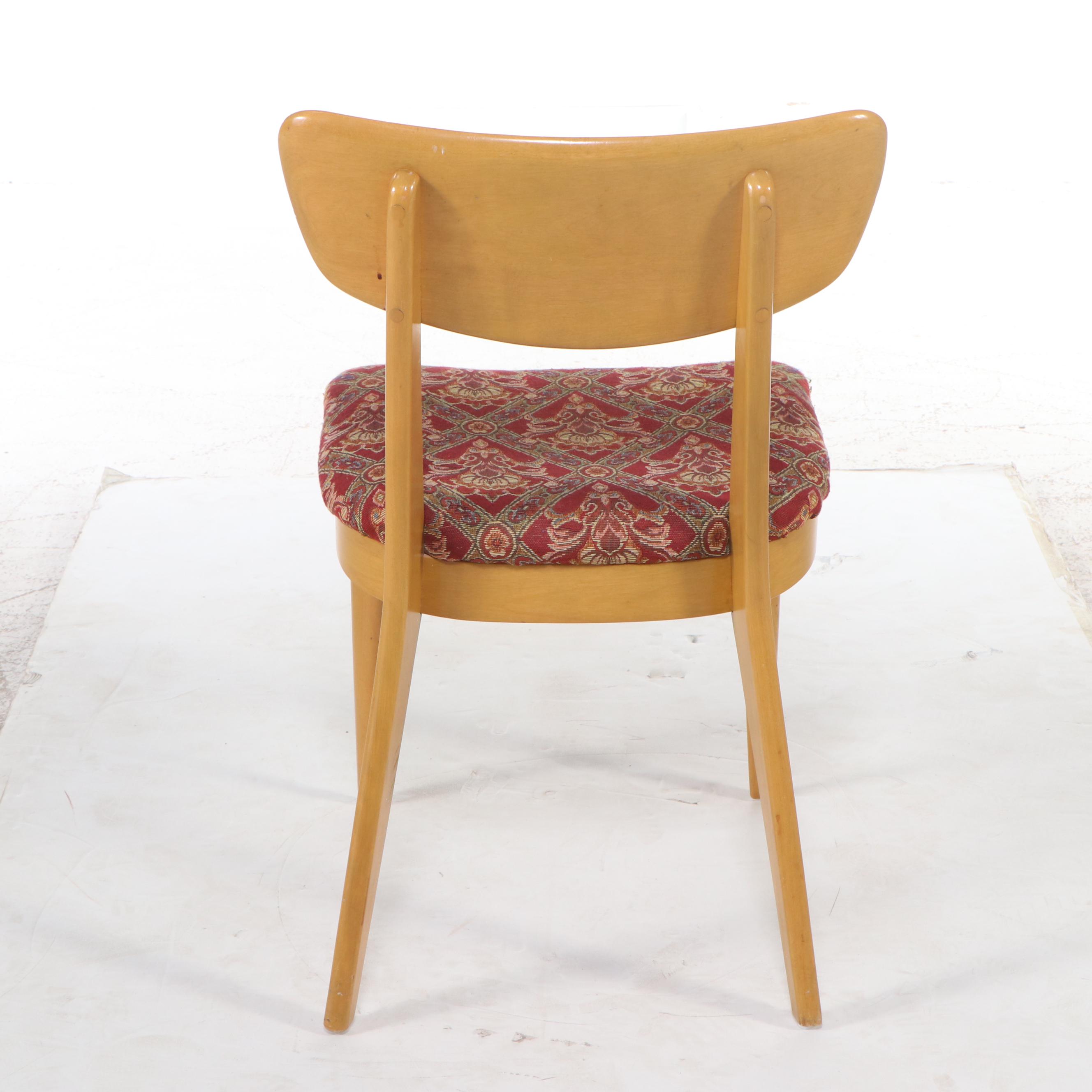 Heywood Wakefield Mid Century Modern Birch Side Chair