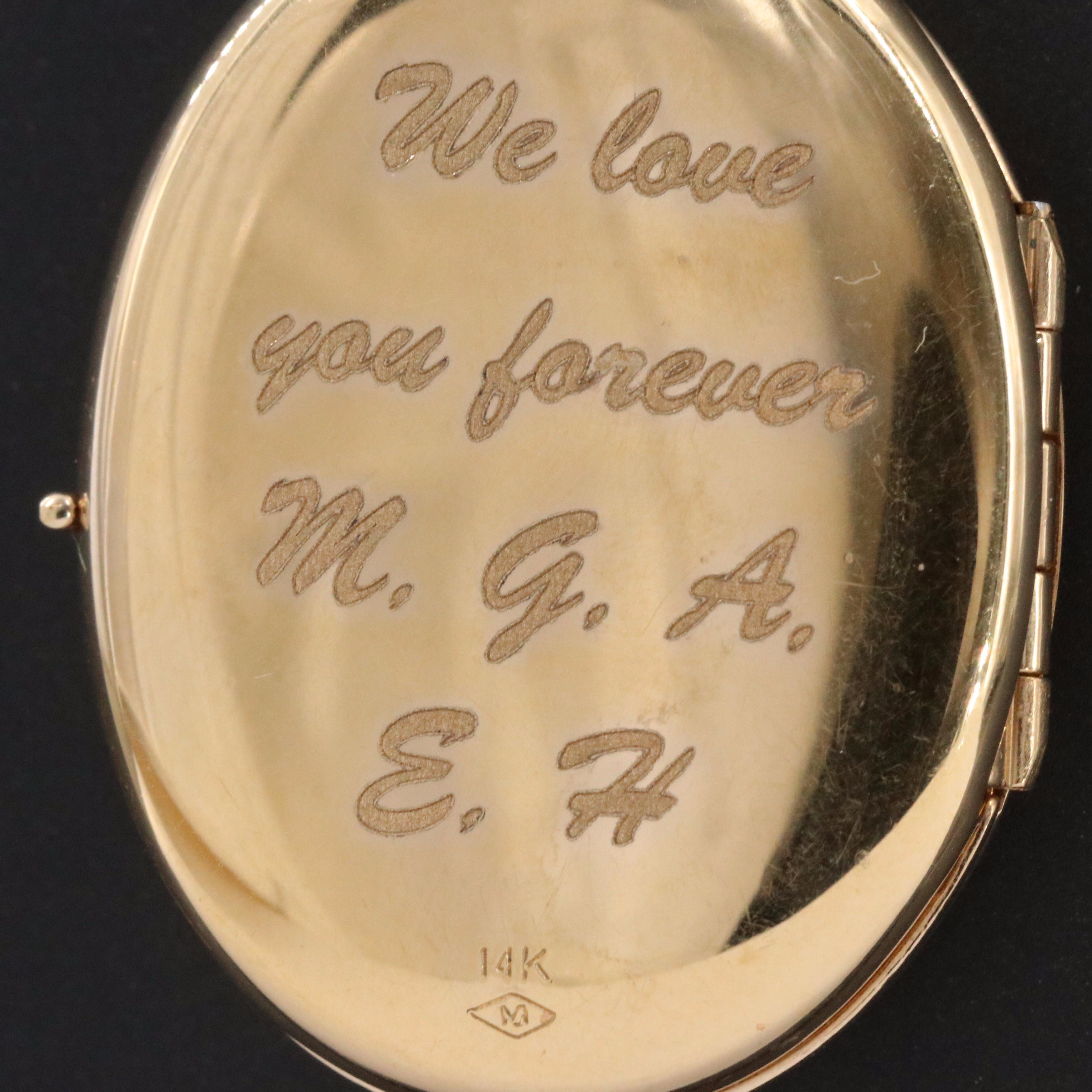 14K Multi-Photo Locket