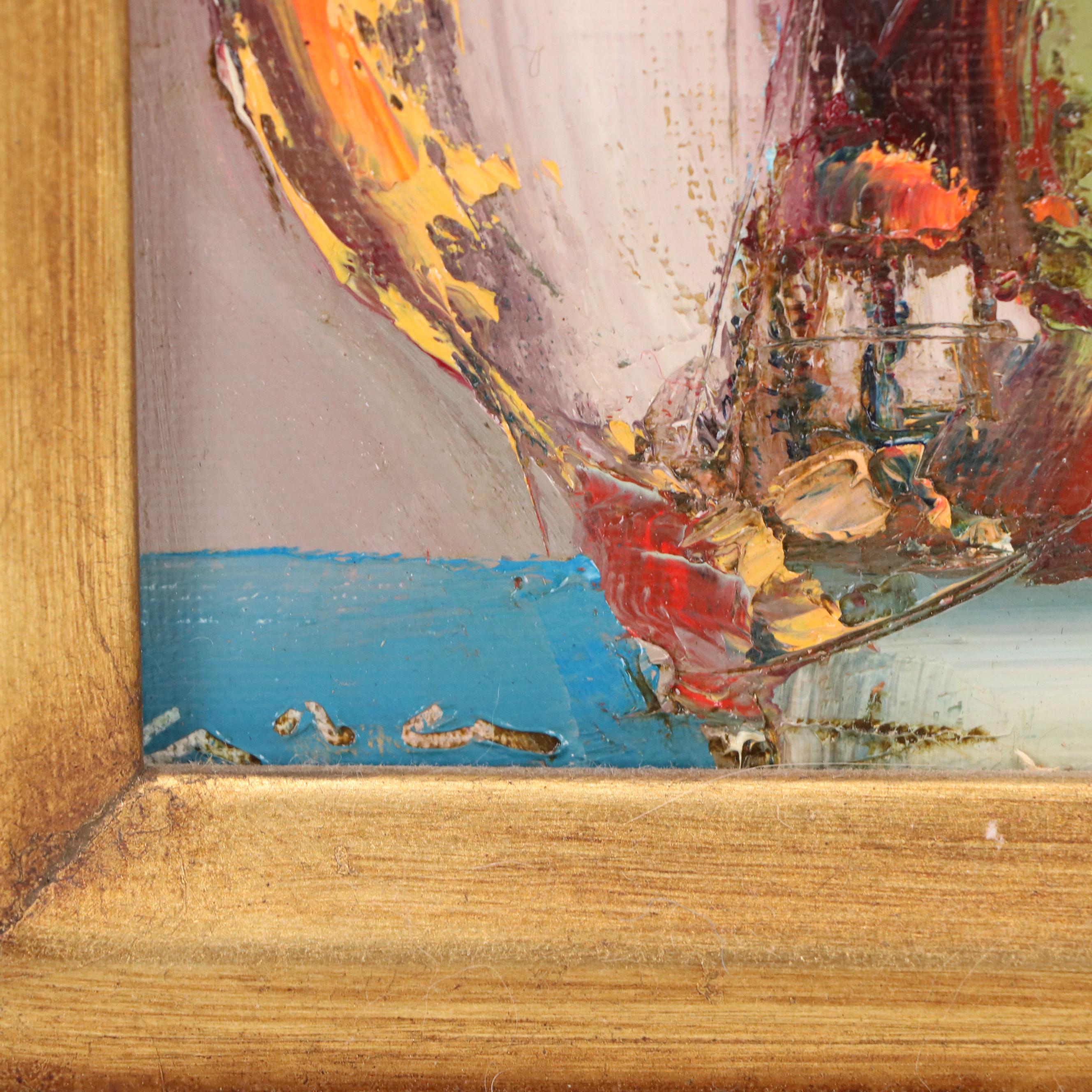 Anastasiya Kimachenko Abstract Portrait Oil Painting, 21st Century