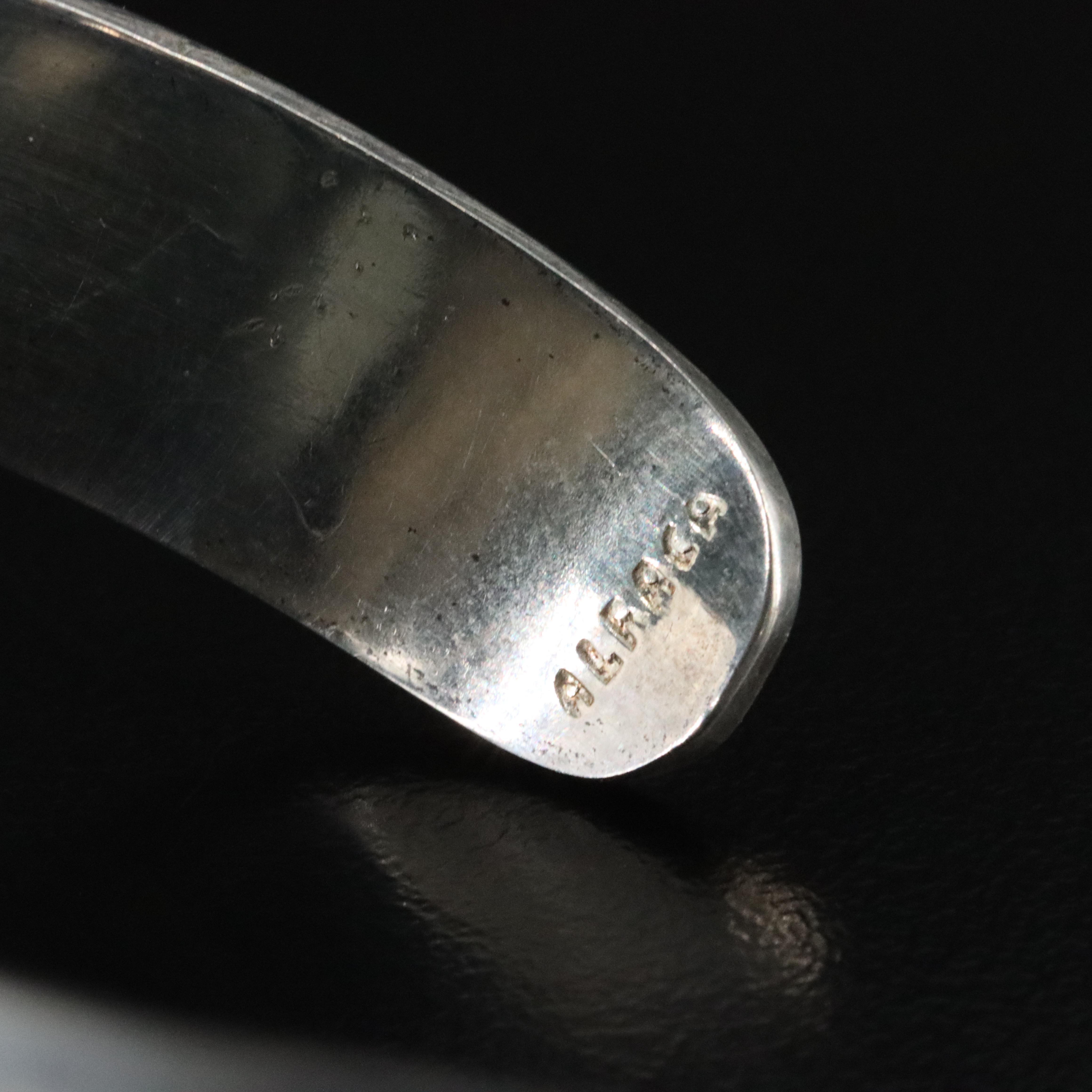 Mexican Style Stone Inlay Cuff