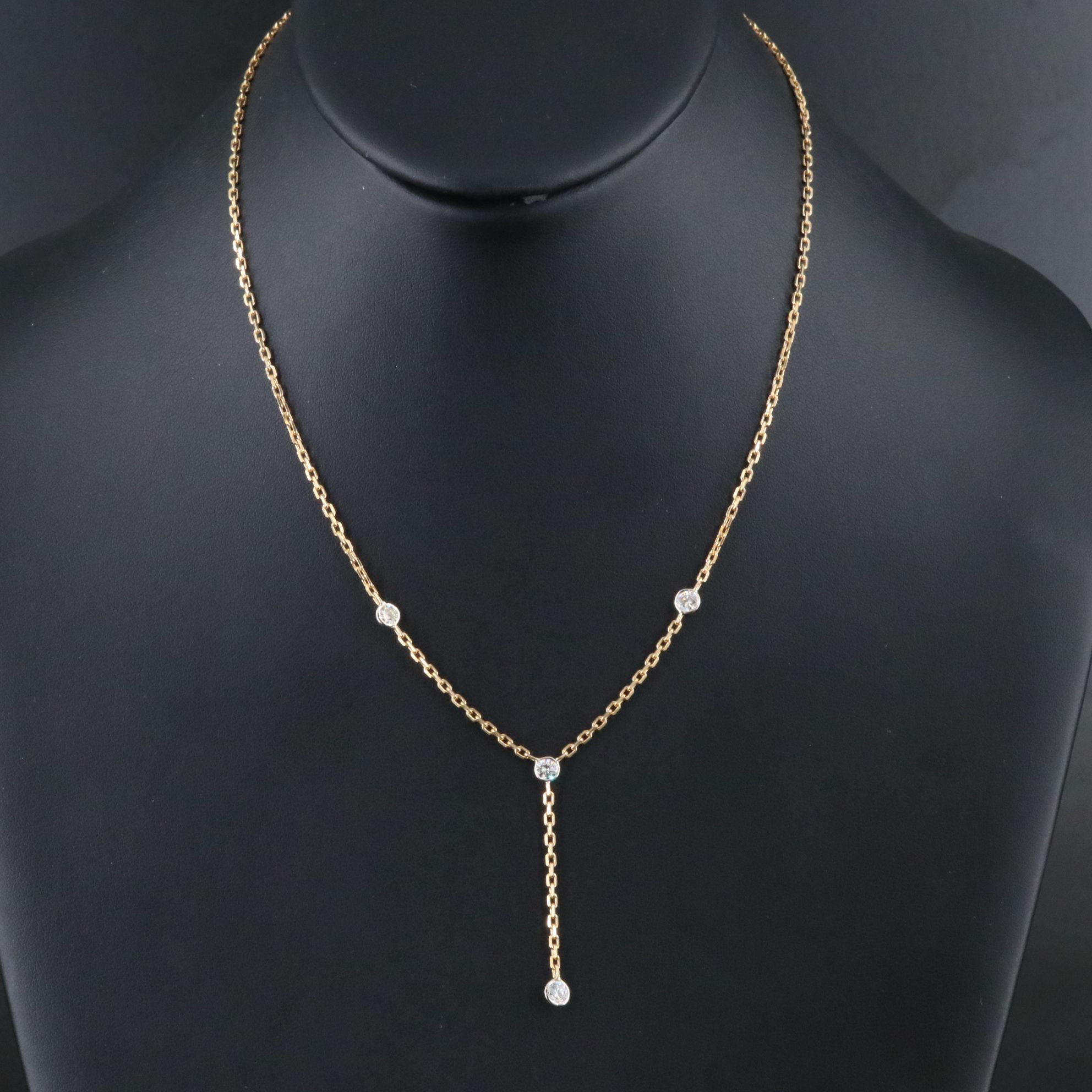 18K 0.72 CTW Diamond Necklace