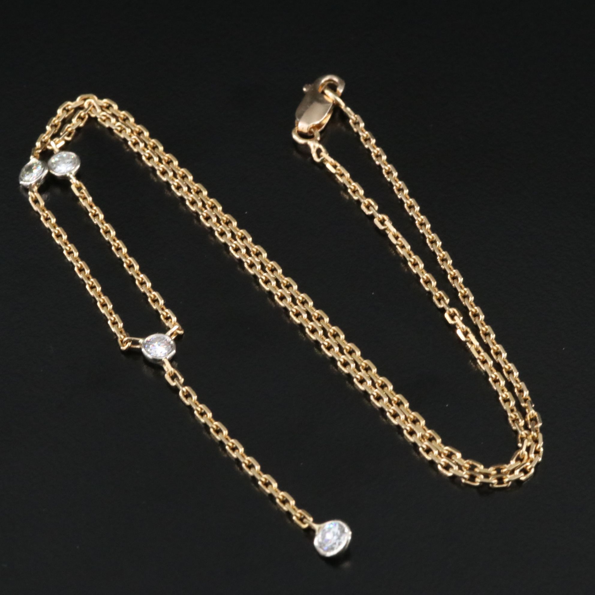 18K 0.72 CTW Diamond Necklace