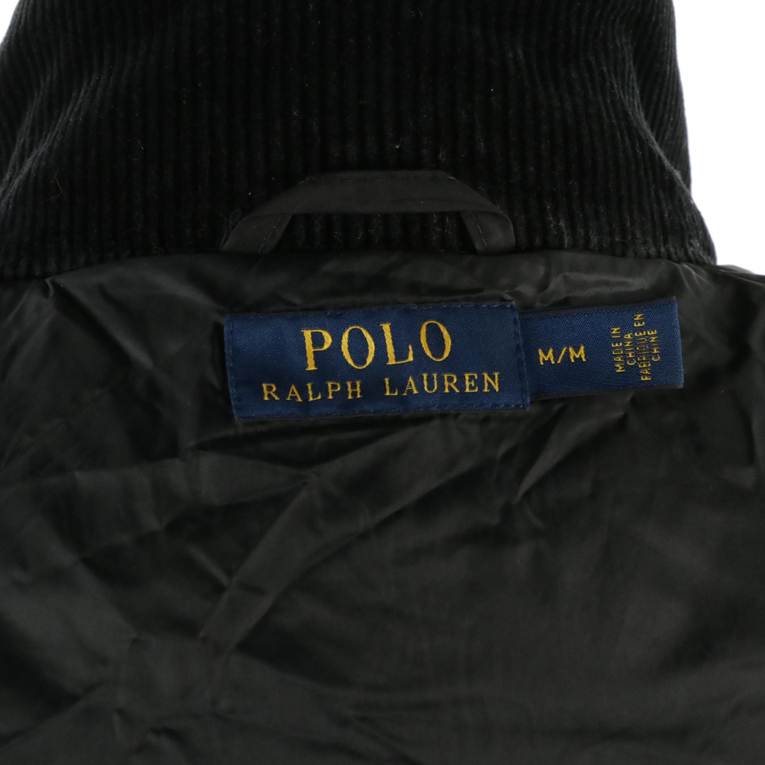 Polo by Ralph Lauren Black Quilted Jacket