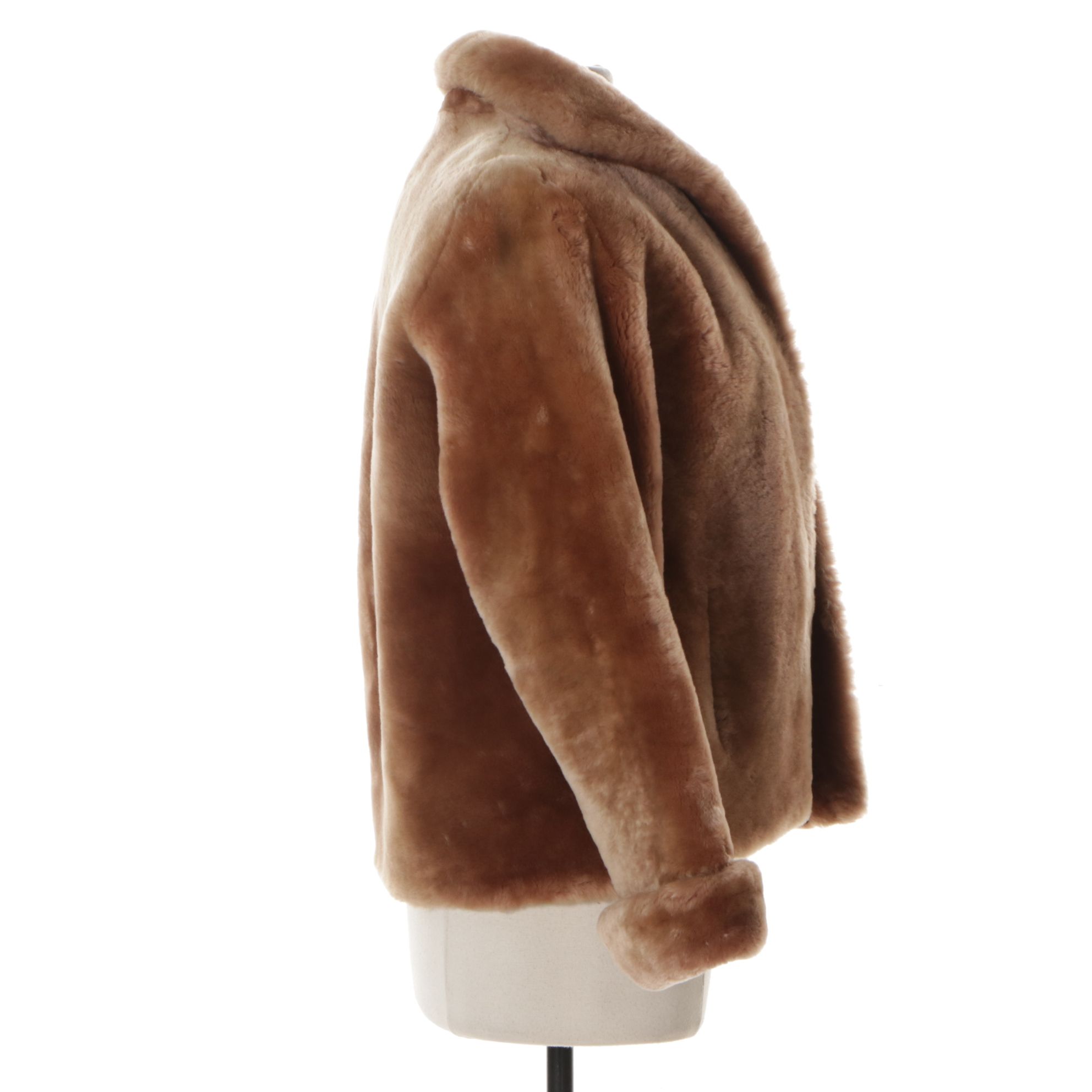 Faux Shearling Fur Jacket by Denmark's Furs