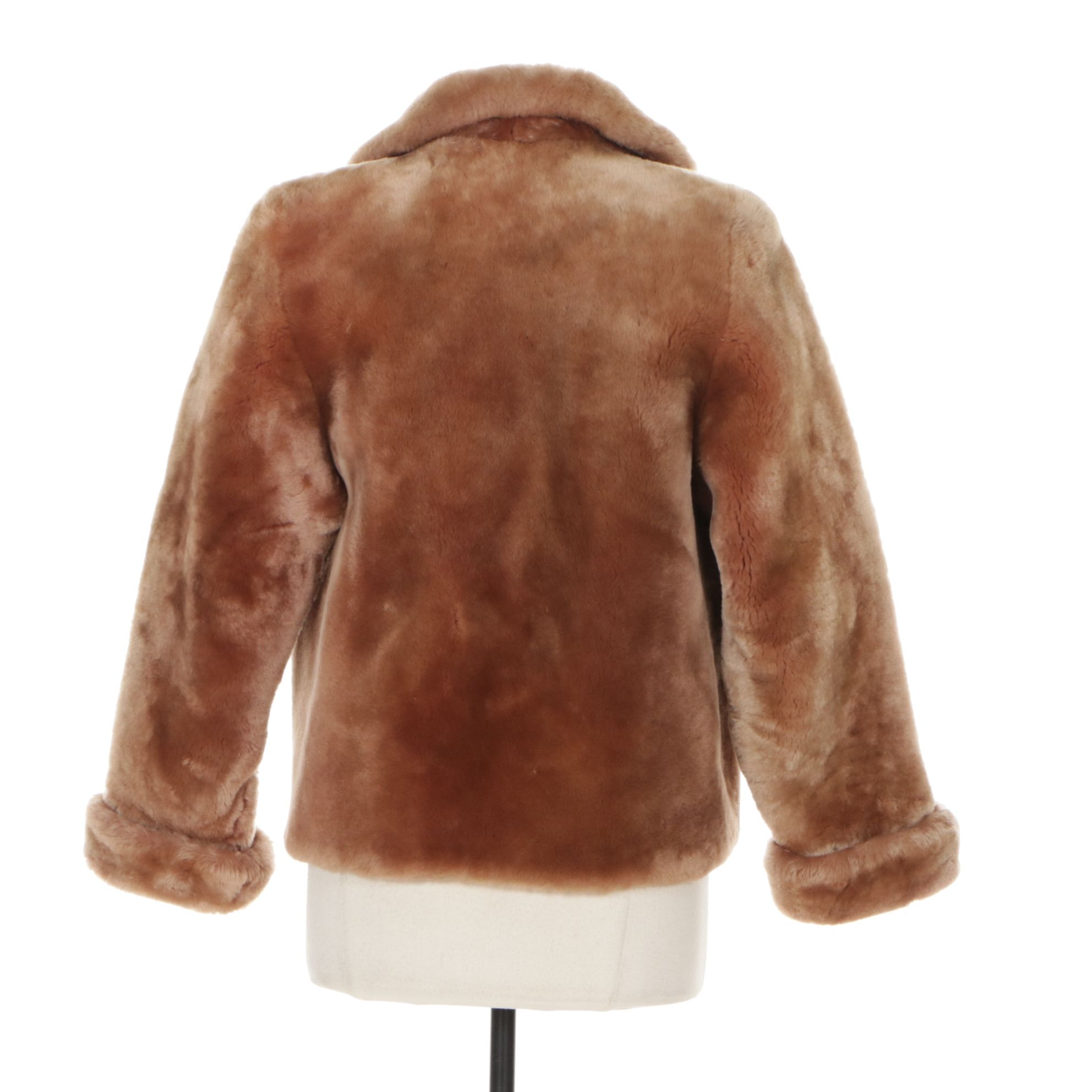 Faux Shearling Fur Jacket by Denmark's Furs
