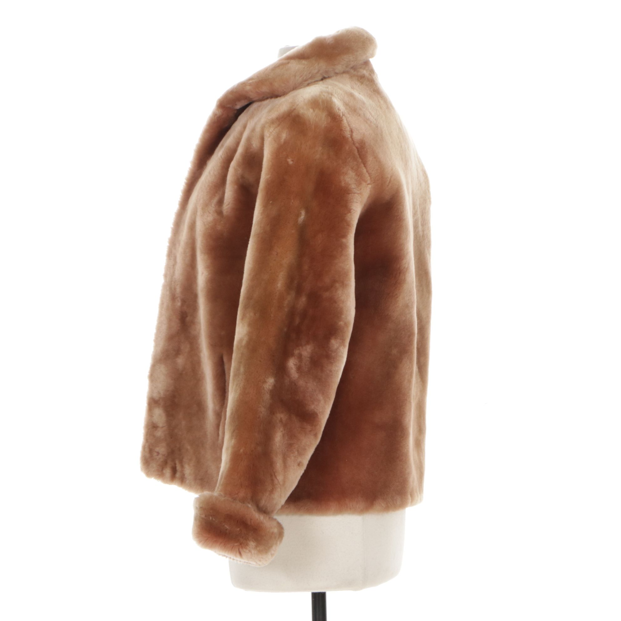 Faux Shearling Fur Jacket by Denmark's Furs